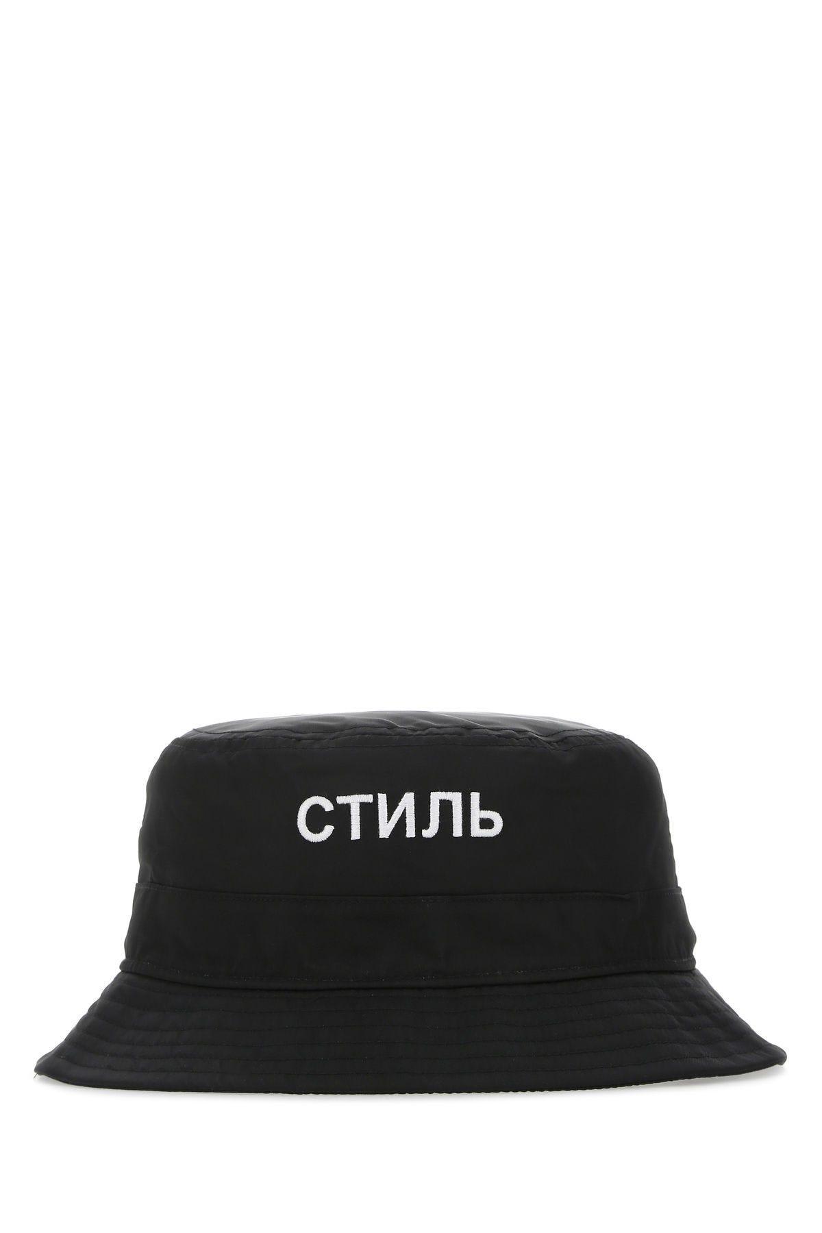 Black Nylon Hat