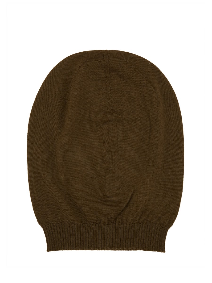 Shop Rick Owens Cashmere Hat In Brown