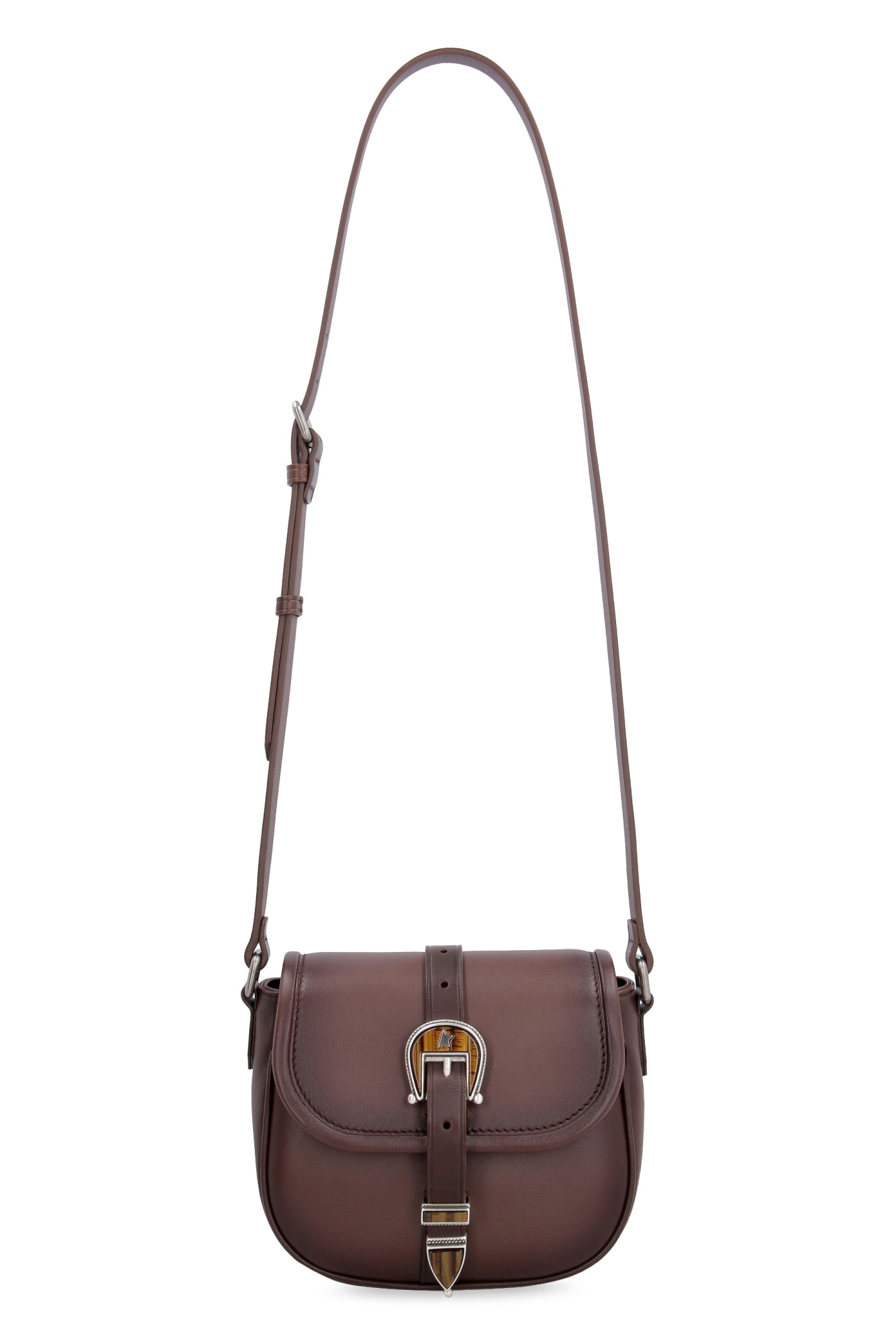 GOLDEN GOOSE RODEO LEATHER MINI BAG