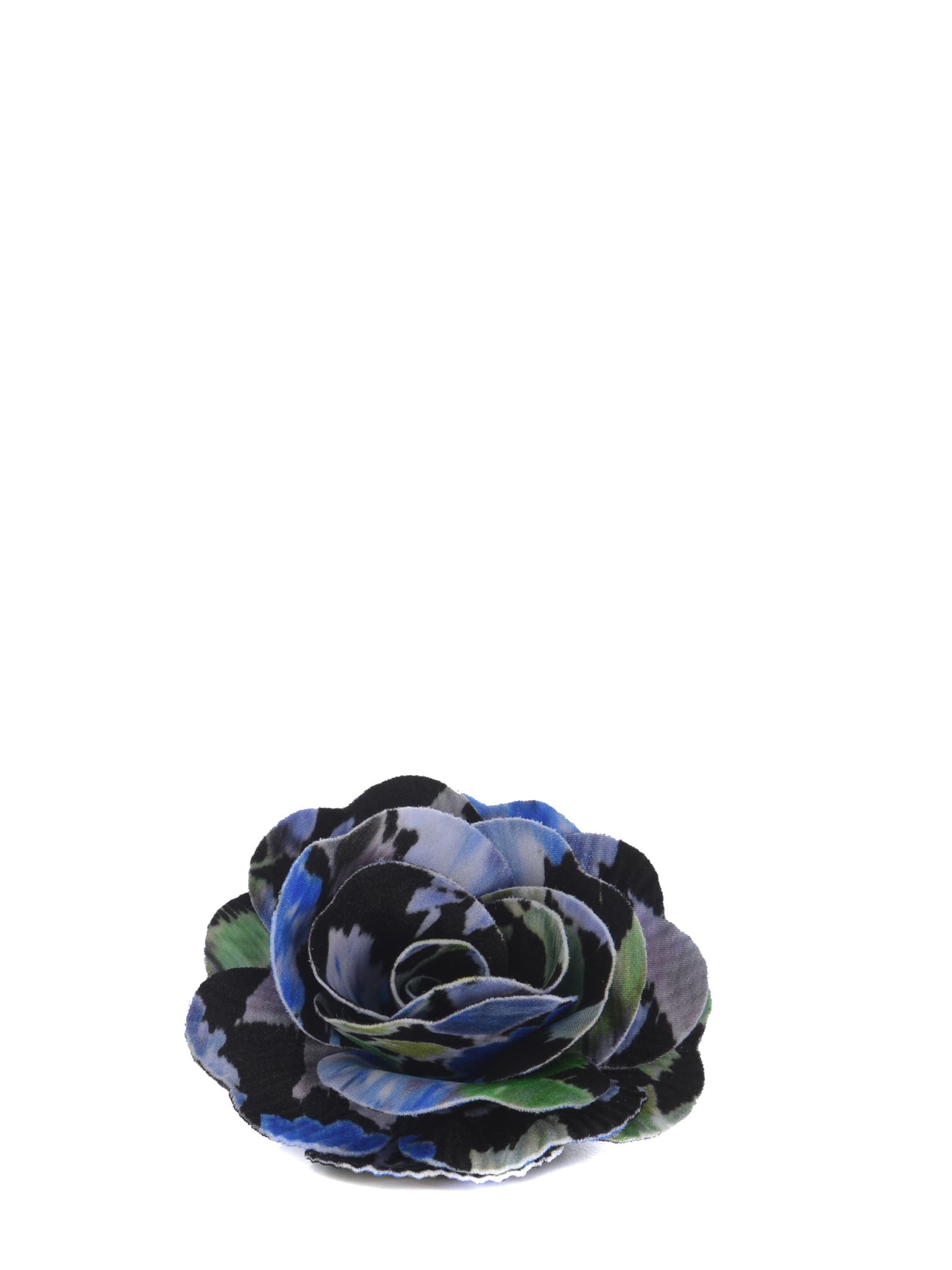 Shop Philosophy Di Lorenzo Serafini Maxi Bijoux Brooch Philosophy Flower In Lycra In Multicolor