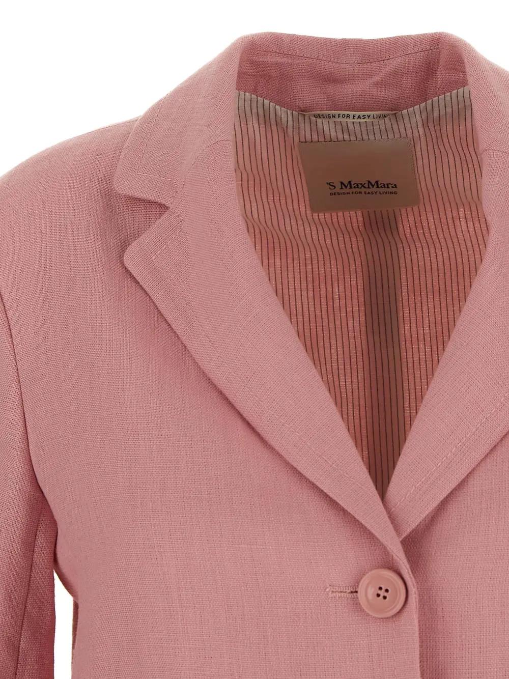 Shop 's Max Mara Socrates Blazer In Pink