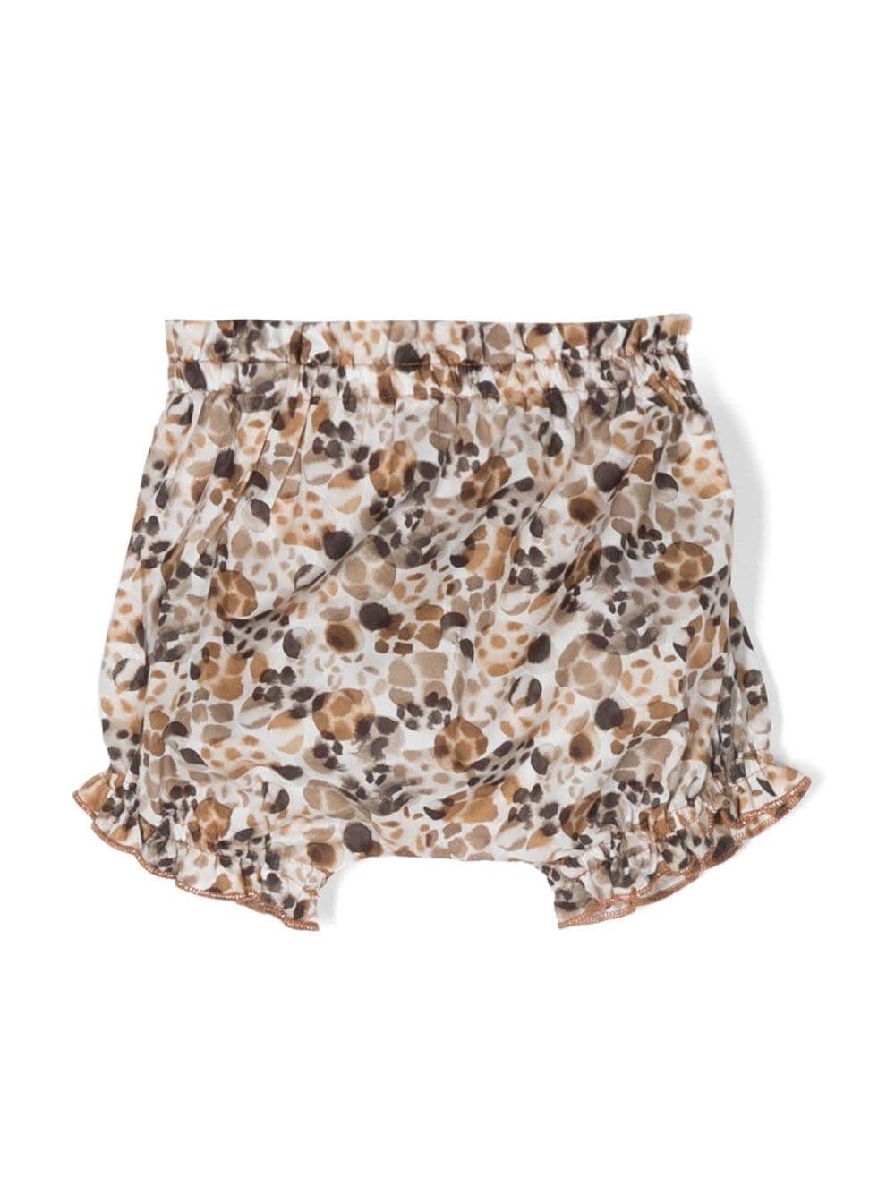 Shop Zhoe &amp; Tobiah Printed Shorts In Brown