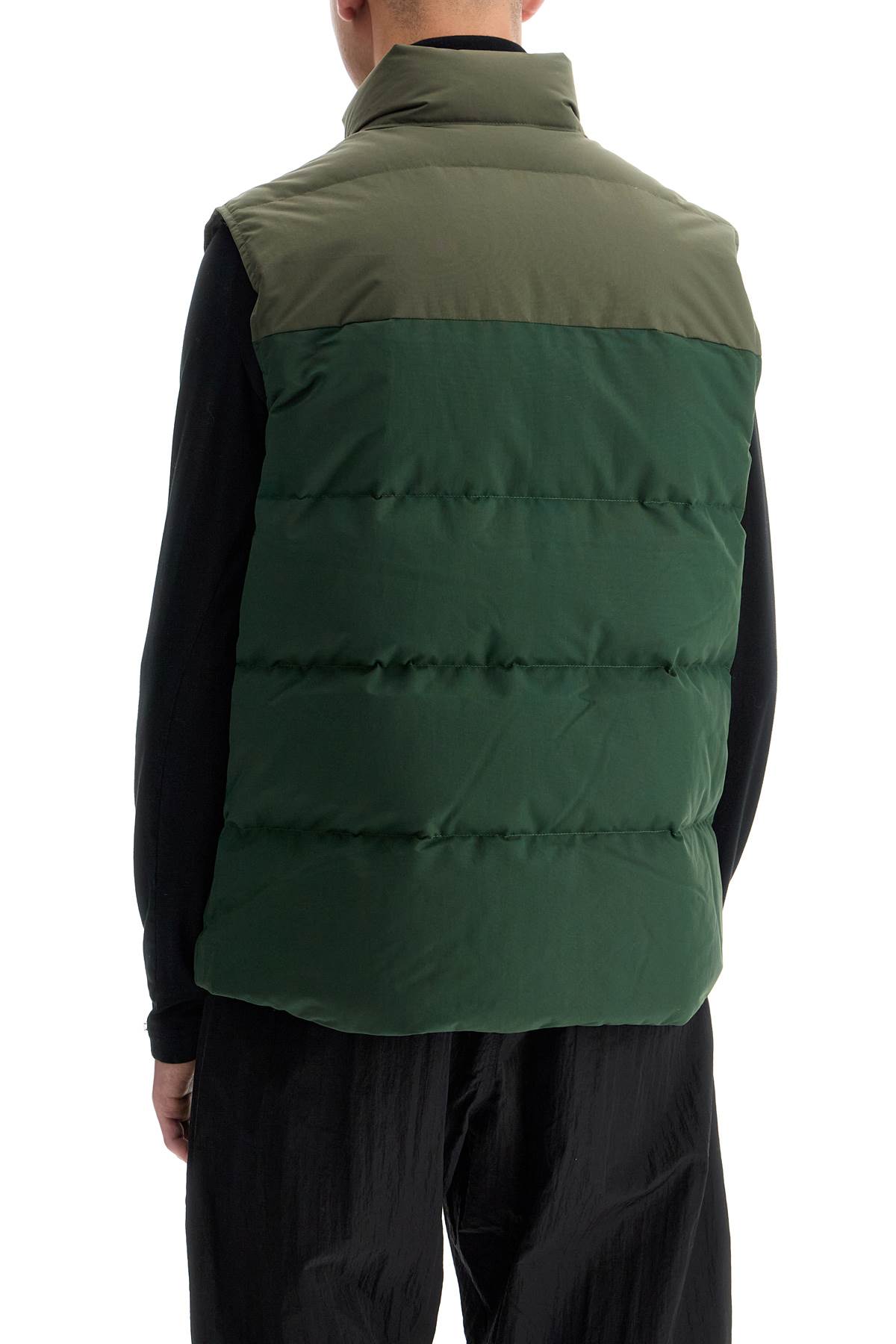 Shop Patagonia Padded Downstream Vest In Torrey Pine Green (green)