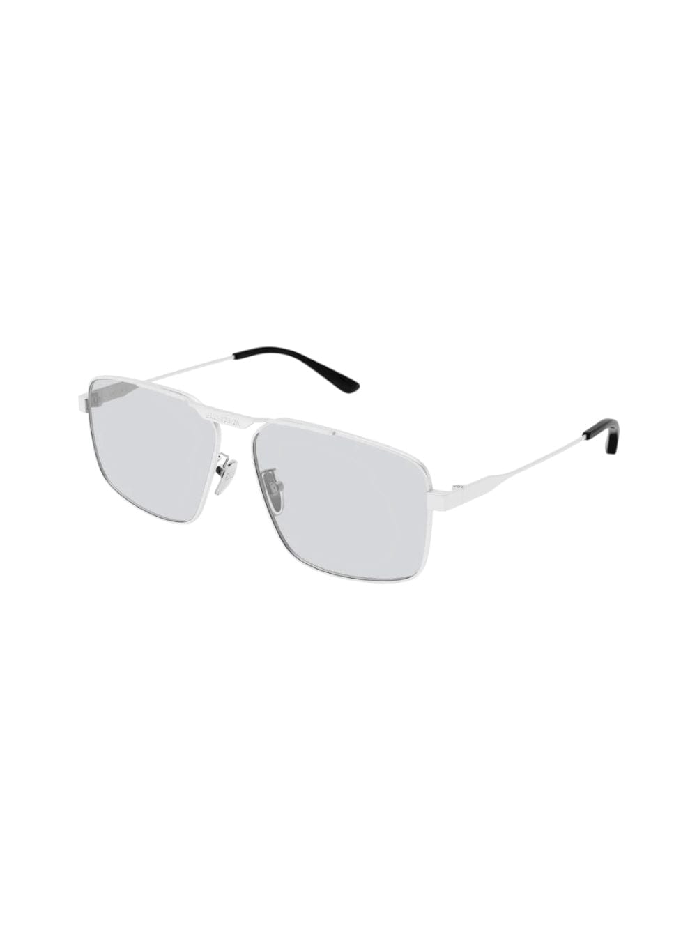 Balenciaga Bb0418s - Silver Sunglasses In Gray