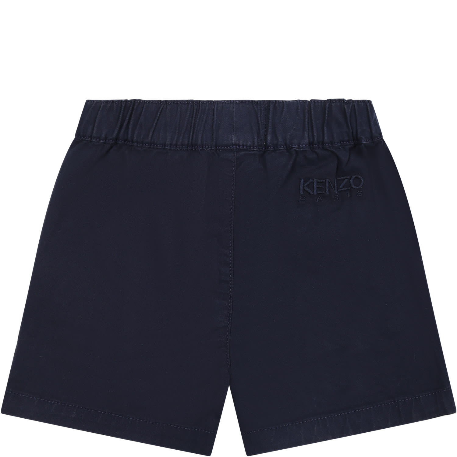 Shop Kenzo Blue Casual Shorts For Baby Boy In Marine