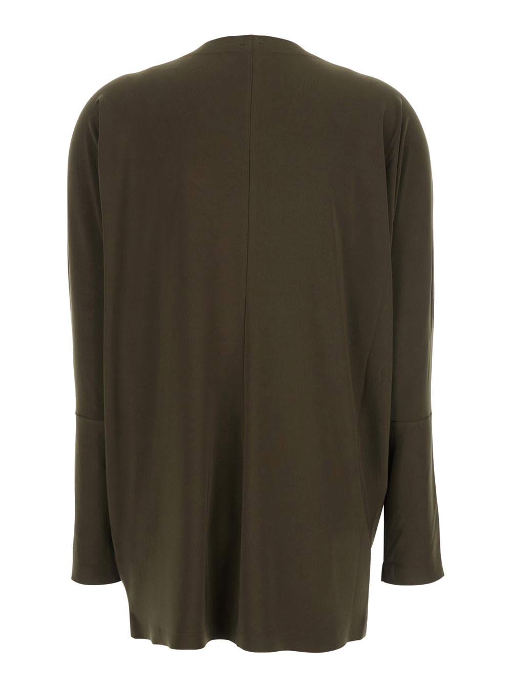 Norma Kamali *v Neck Dolman Top In Green