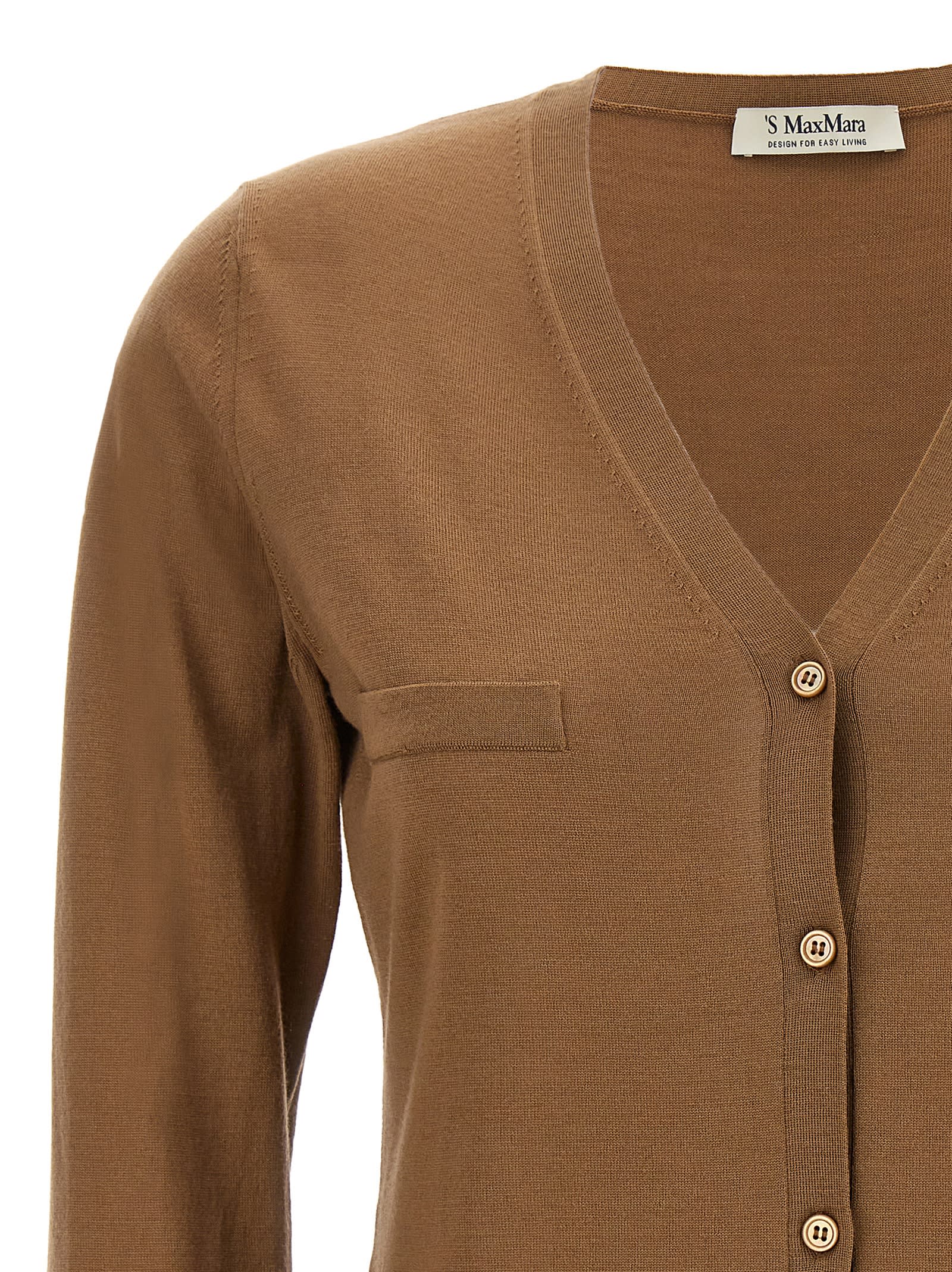 S Max Mara Cardigan Kenya In Beige