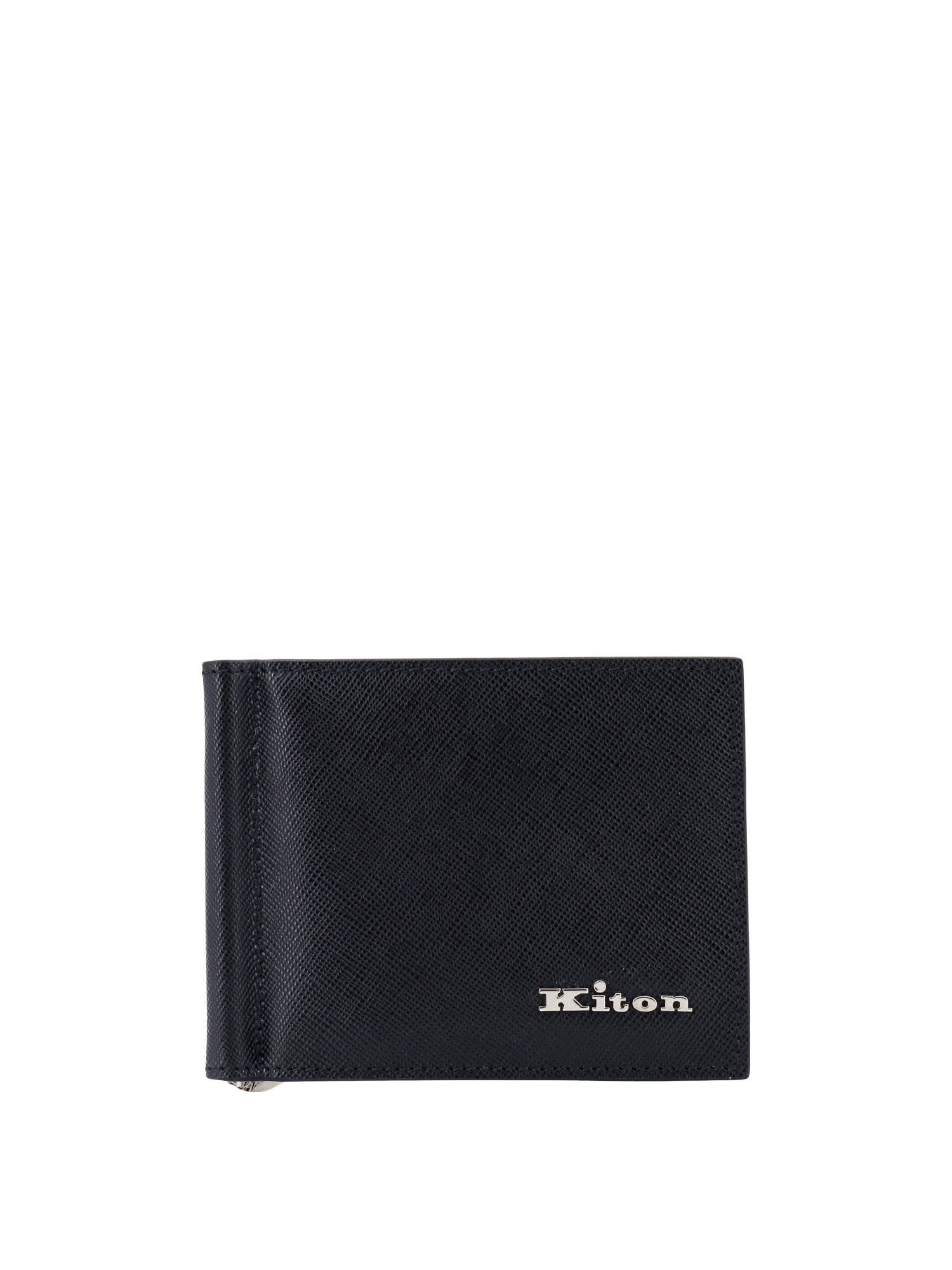 Shop Kiton Card Holder In Black