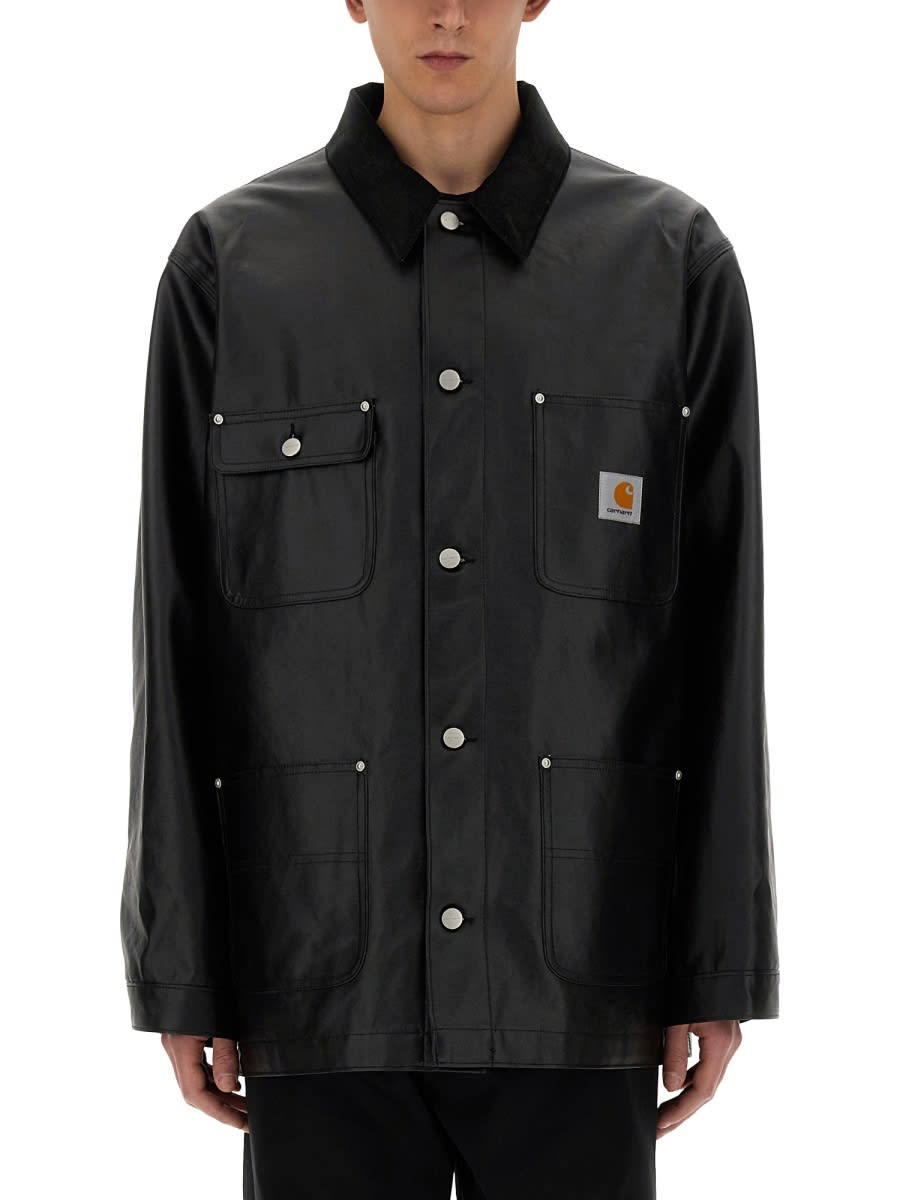Shop Junya Watanabe Man X Carhartt Jacket In Black
