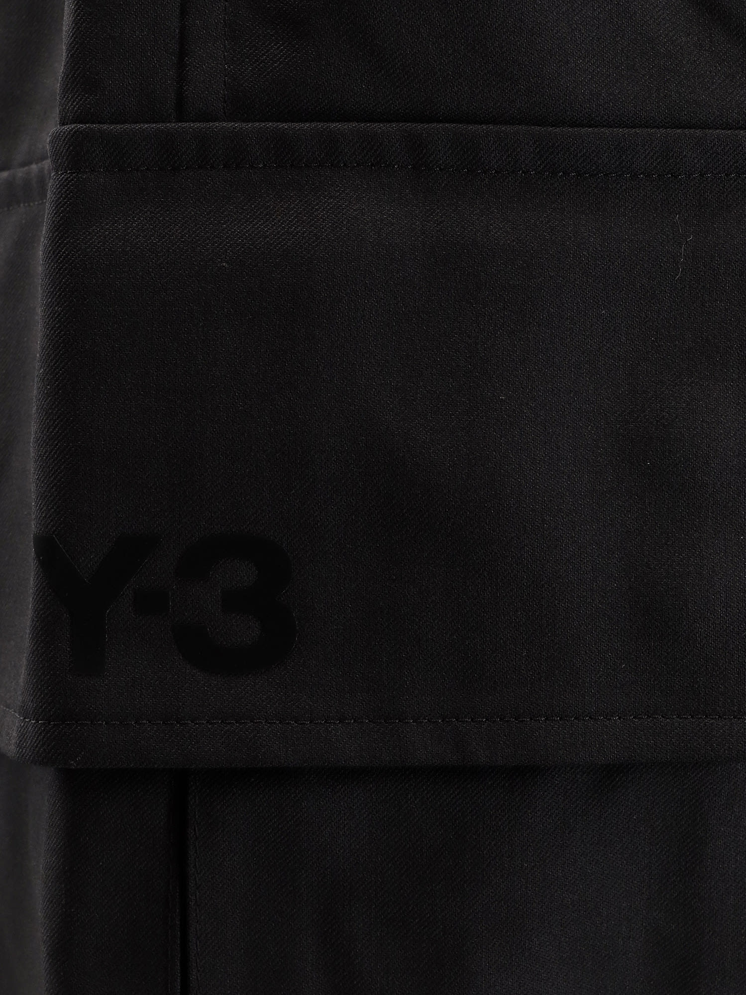 Y-3 Ref Wo Cargo Pn Recycled Polyester And Wool Trousers In Blue