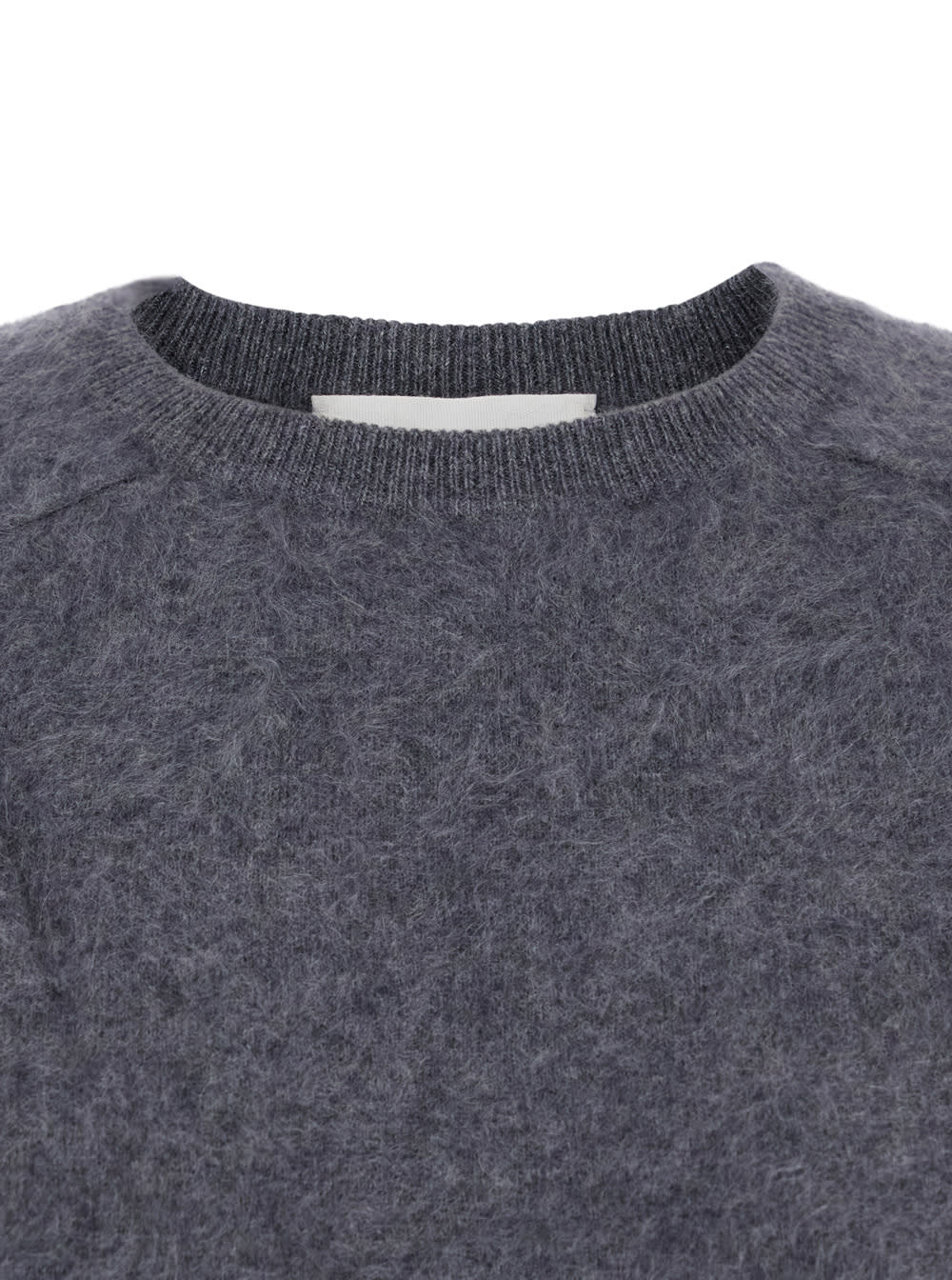 Lisa Yang Lexia Grey Crewneck Sweater In Cashmere Woman In Black
