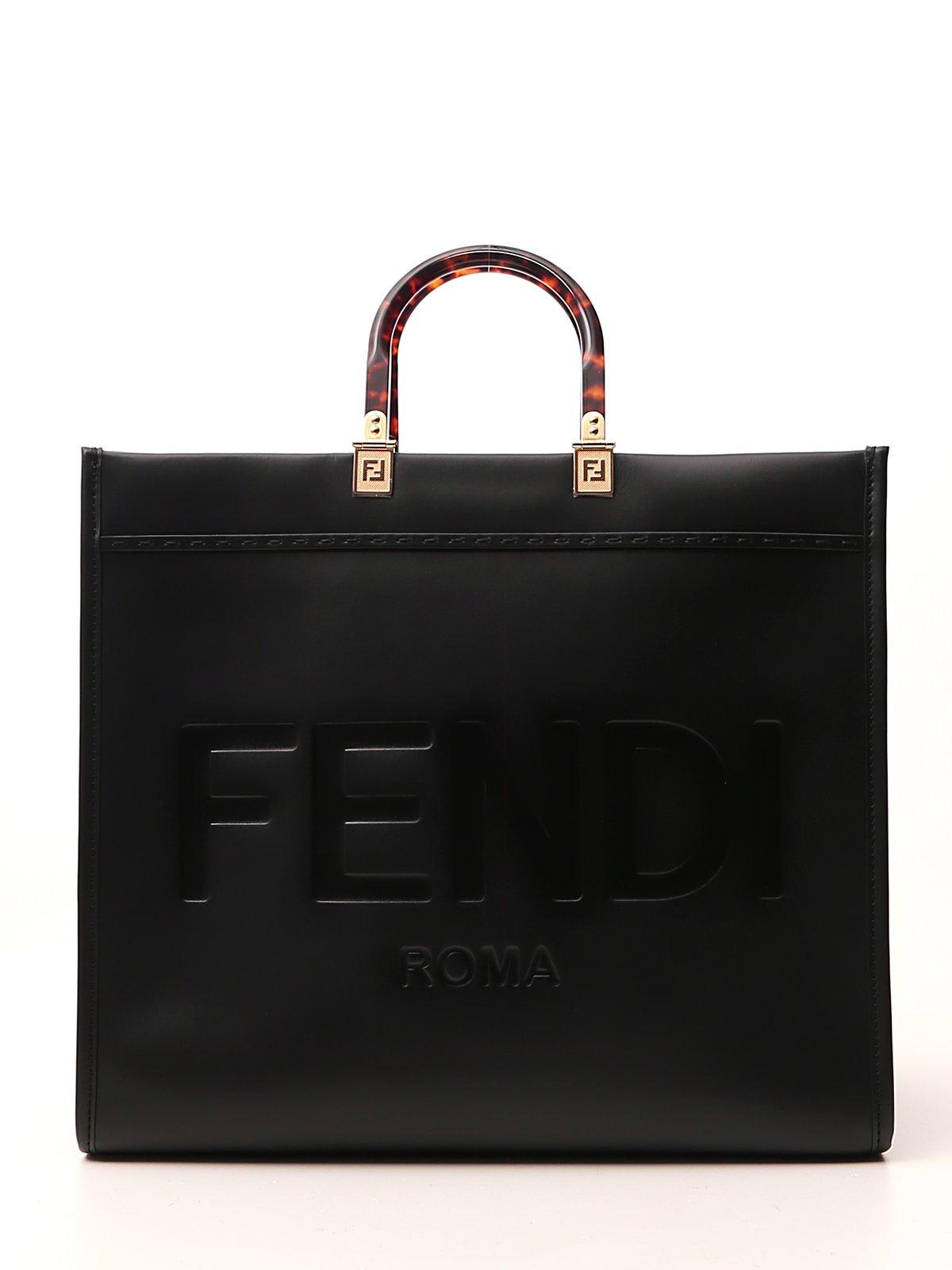 Fendi Sunshine Large Shopper Tote Bag