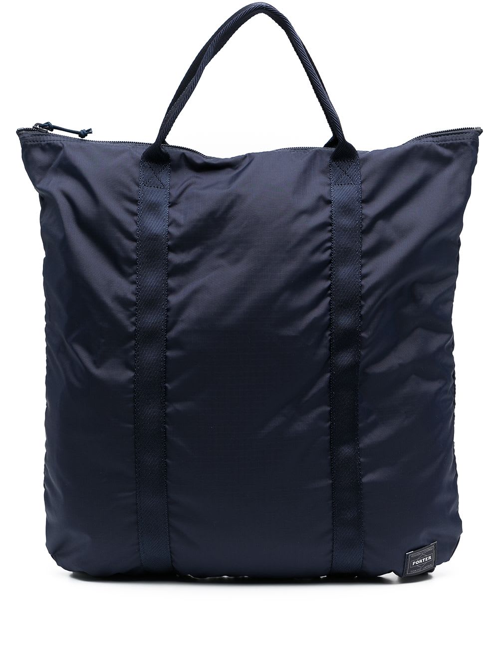 Porter Flex 2way Nylon Tote Bag In Blue