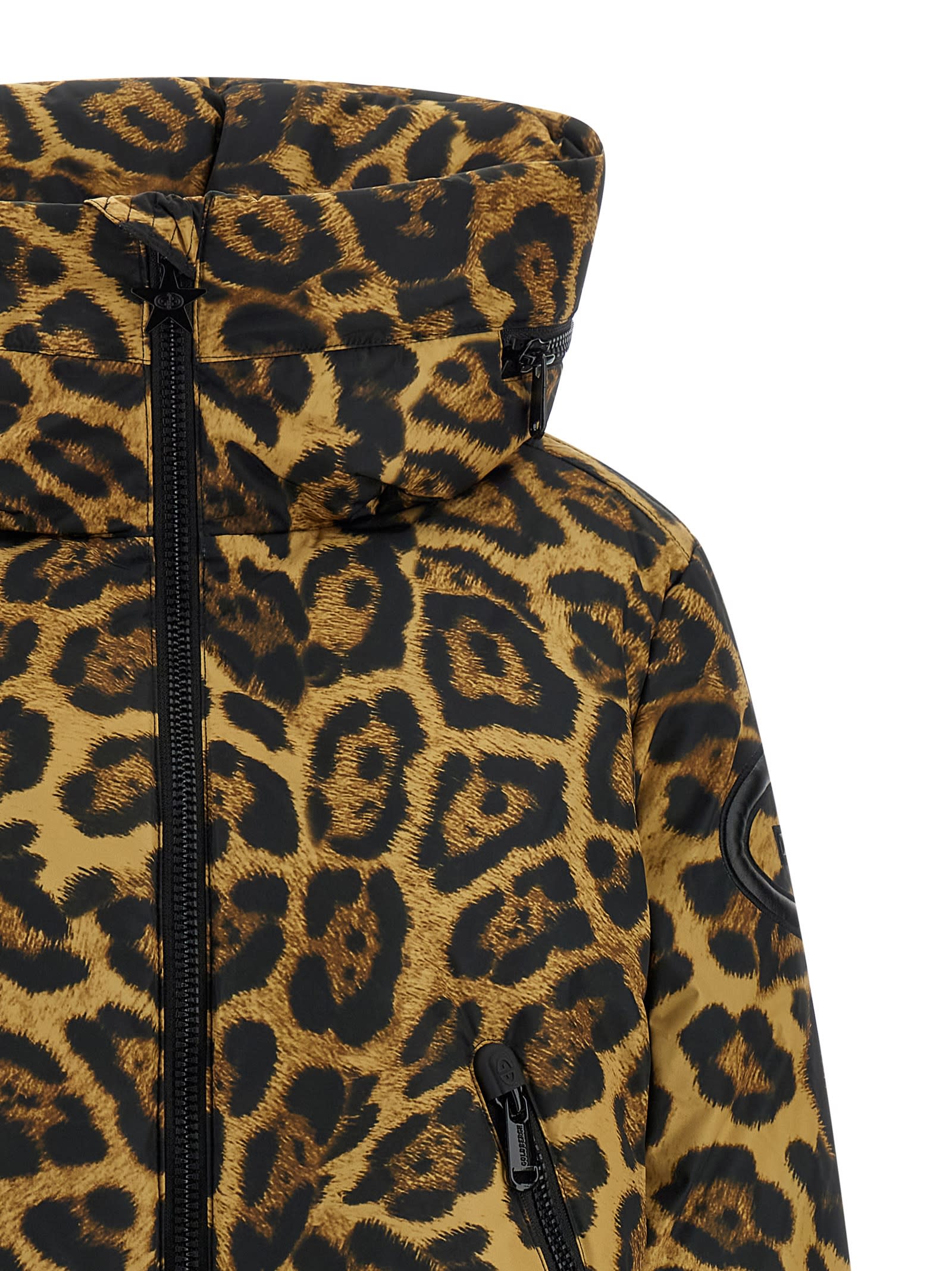 Goldbergh Pantera Animal-print Softshell Ski Jacket In Multi