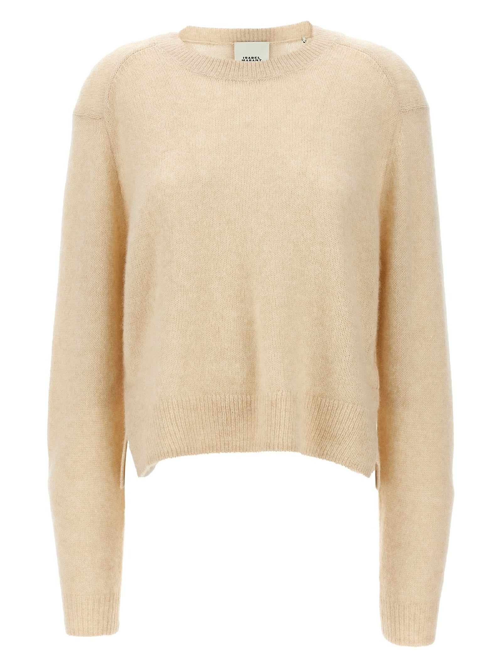 Shop Isabel Marant Beige Lylia Sweater