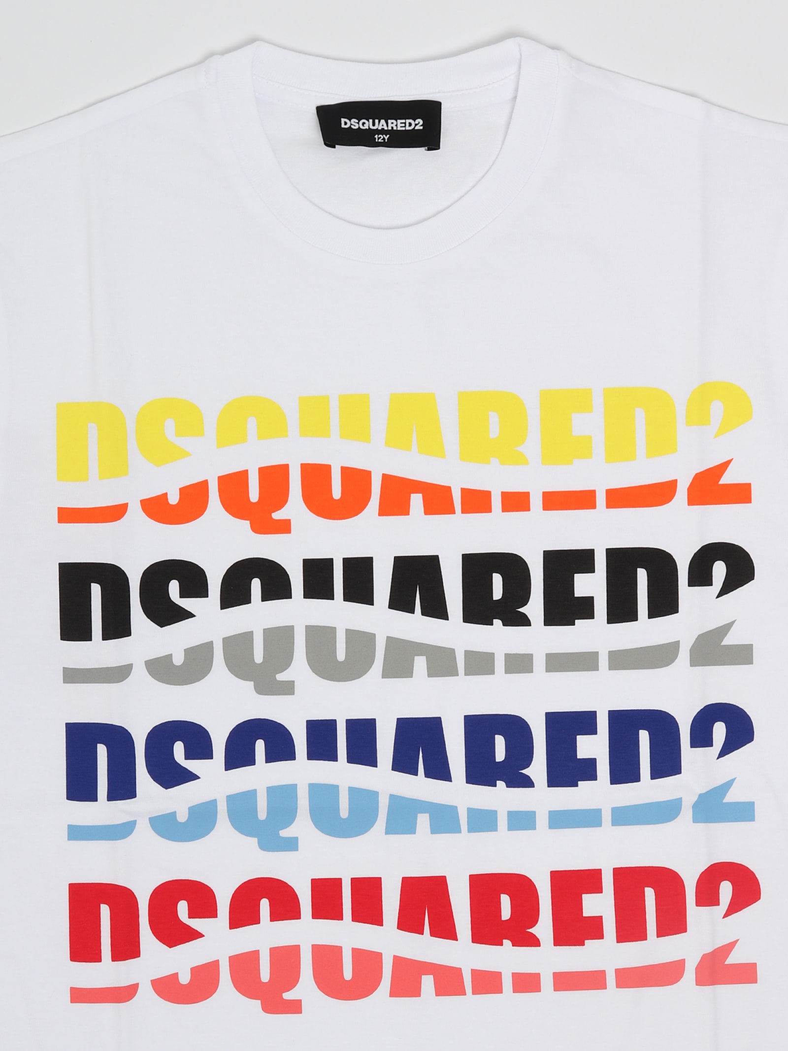 Shop Dsquared2 Relax T-shirt In Bianco