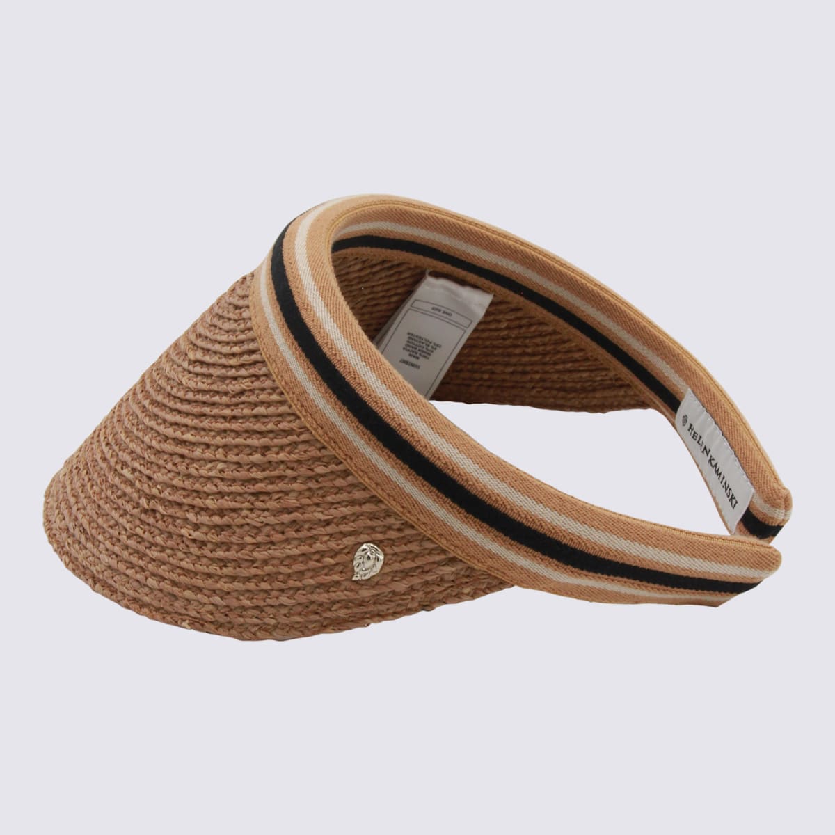 Helen Kaminski Stylish Wide Brim Woven Straw Hat In Brown