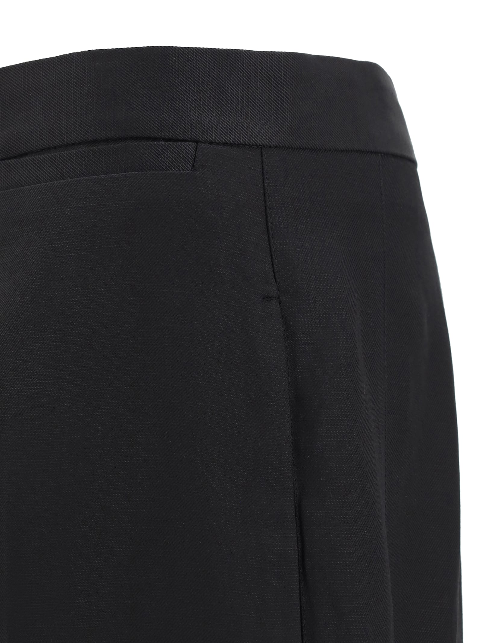 Loulou Studio Primo Palazzo Pants In Black