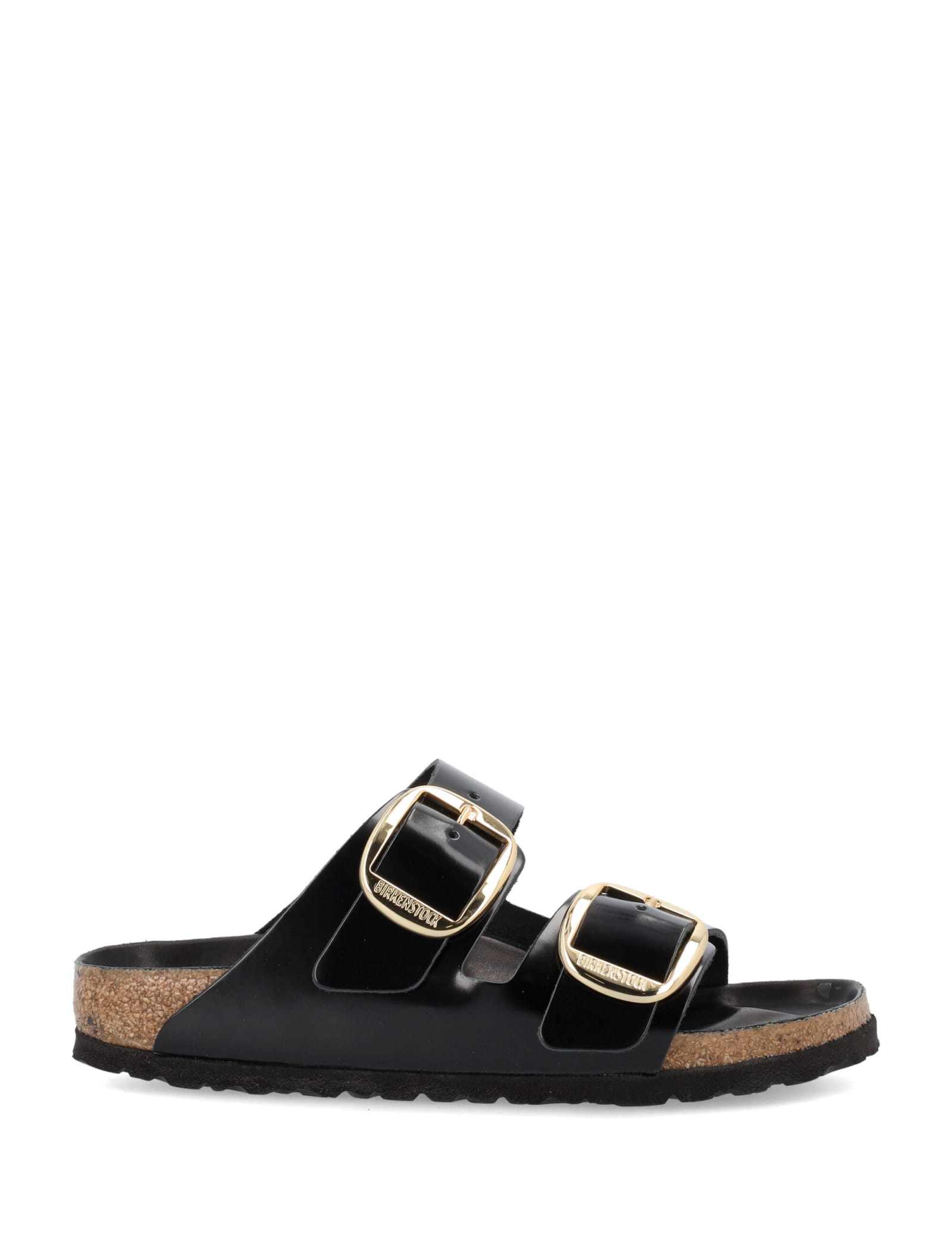 Birkenstock Arizona Big Buckle Sandals In Black