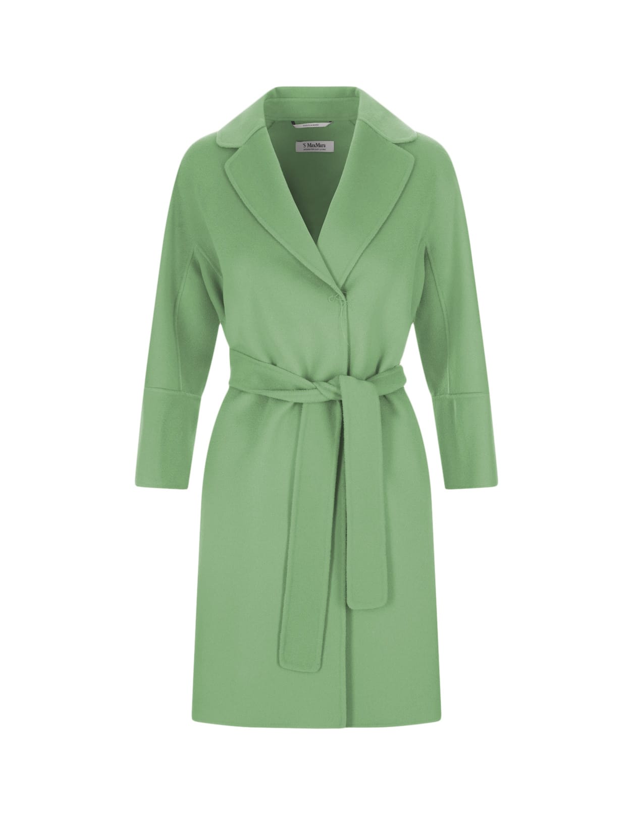 'S MAX MARA GREEN ARONA SHORT COAT