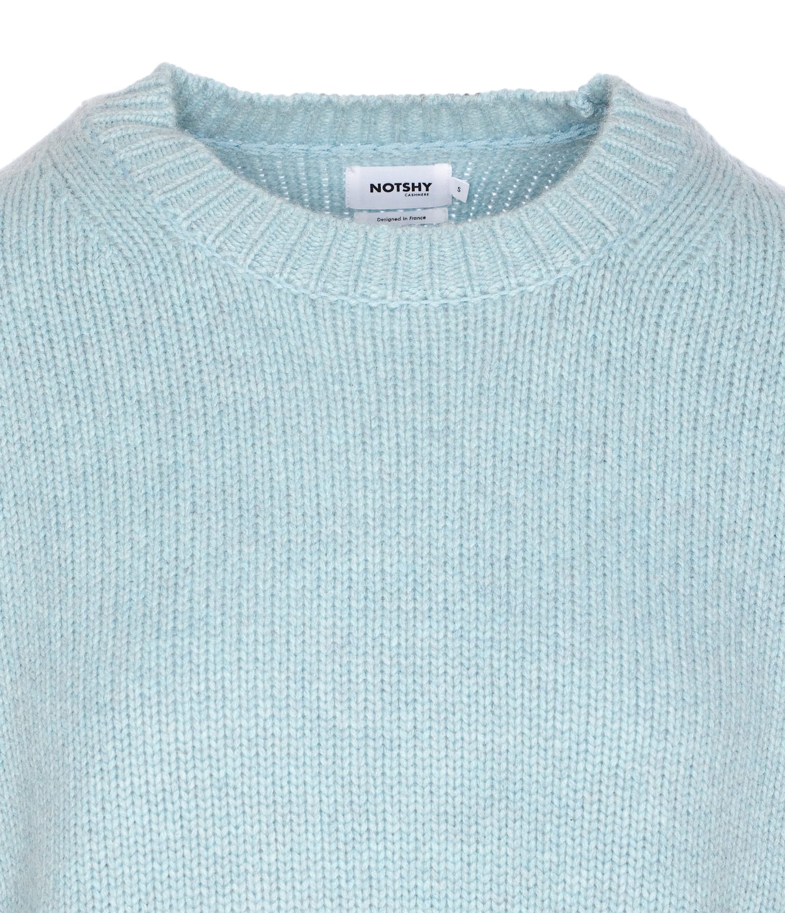 Not Shy Elisa Sweater In Blue