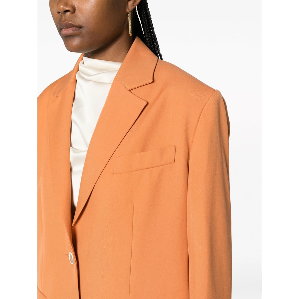Rodebjer Vera Single-breasted Blazer In Orange