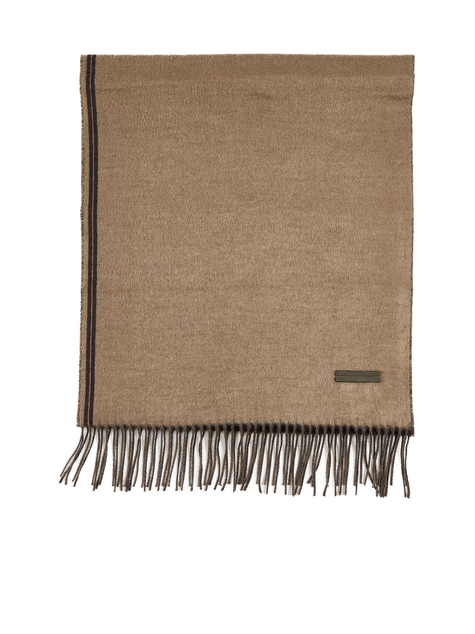 Shop Zegna Scarf In Verde Medio Unito