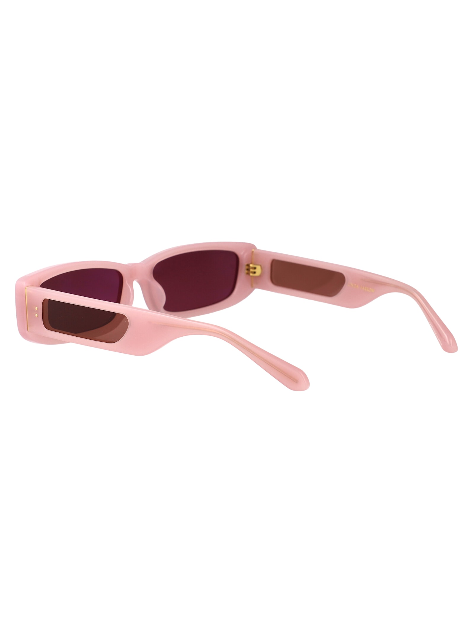 Linda Farrow Sonnenbrille Talita In Lilac/lightgold/purple