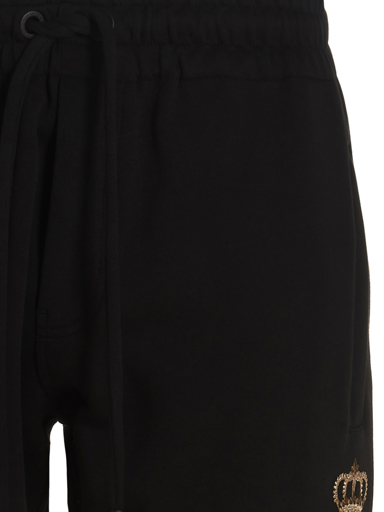 Dolce & Gabbana 'black Sicily' Joggers In Black