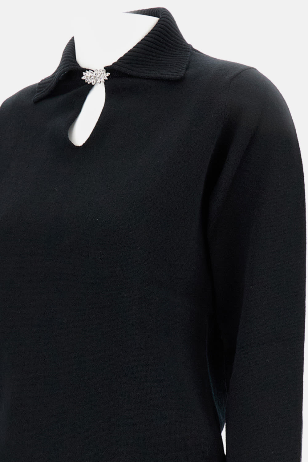 Barrie Knitted Top In Black