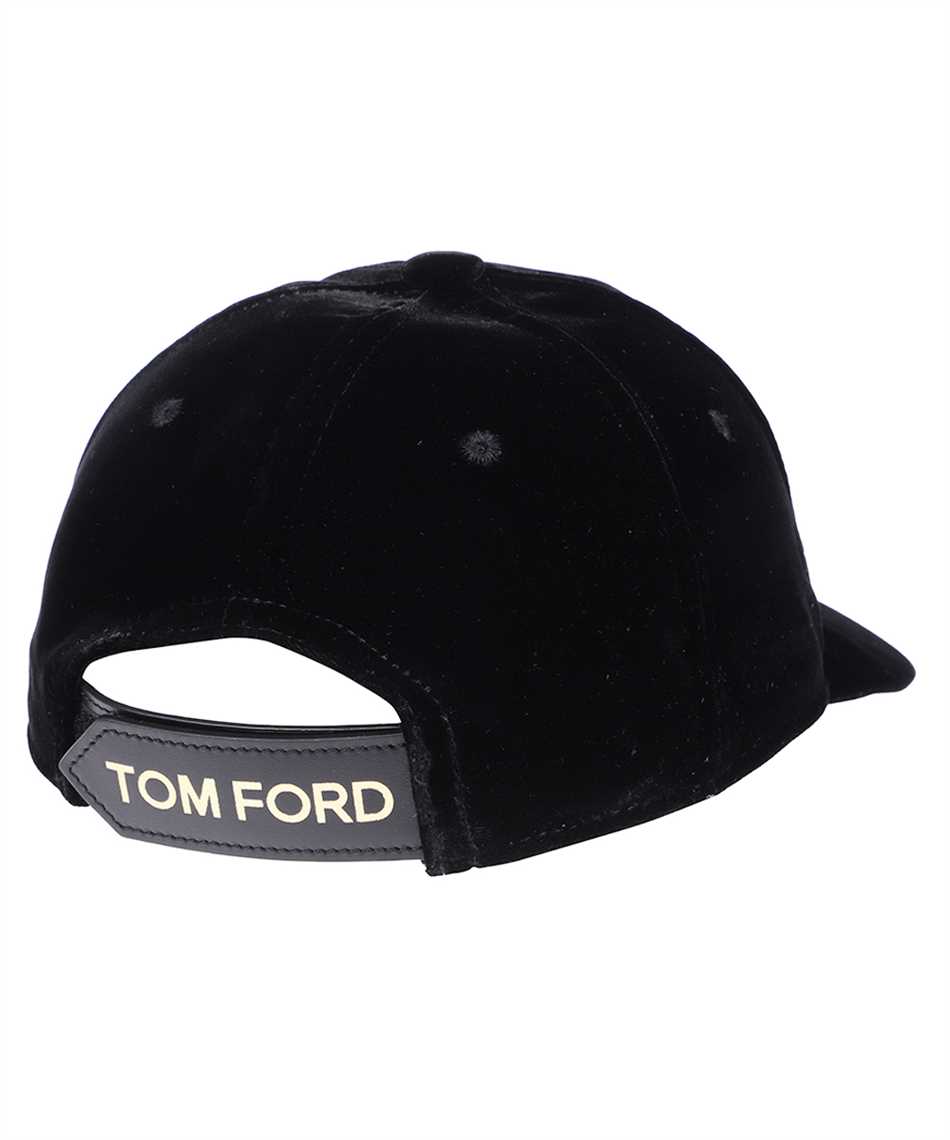 Shop Tom Ford Baseball Cap In Black