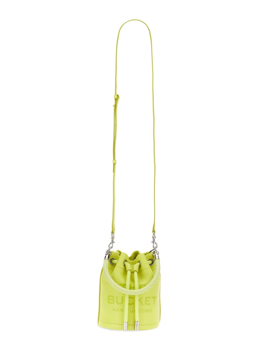 Shop Marc Jacobs The Bucket Mini Bag In Yellow