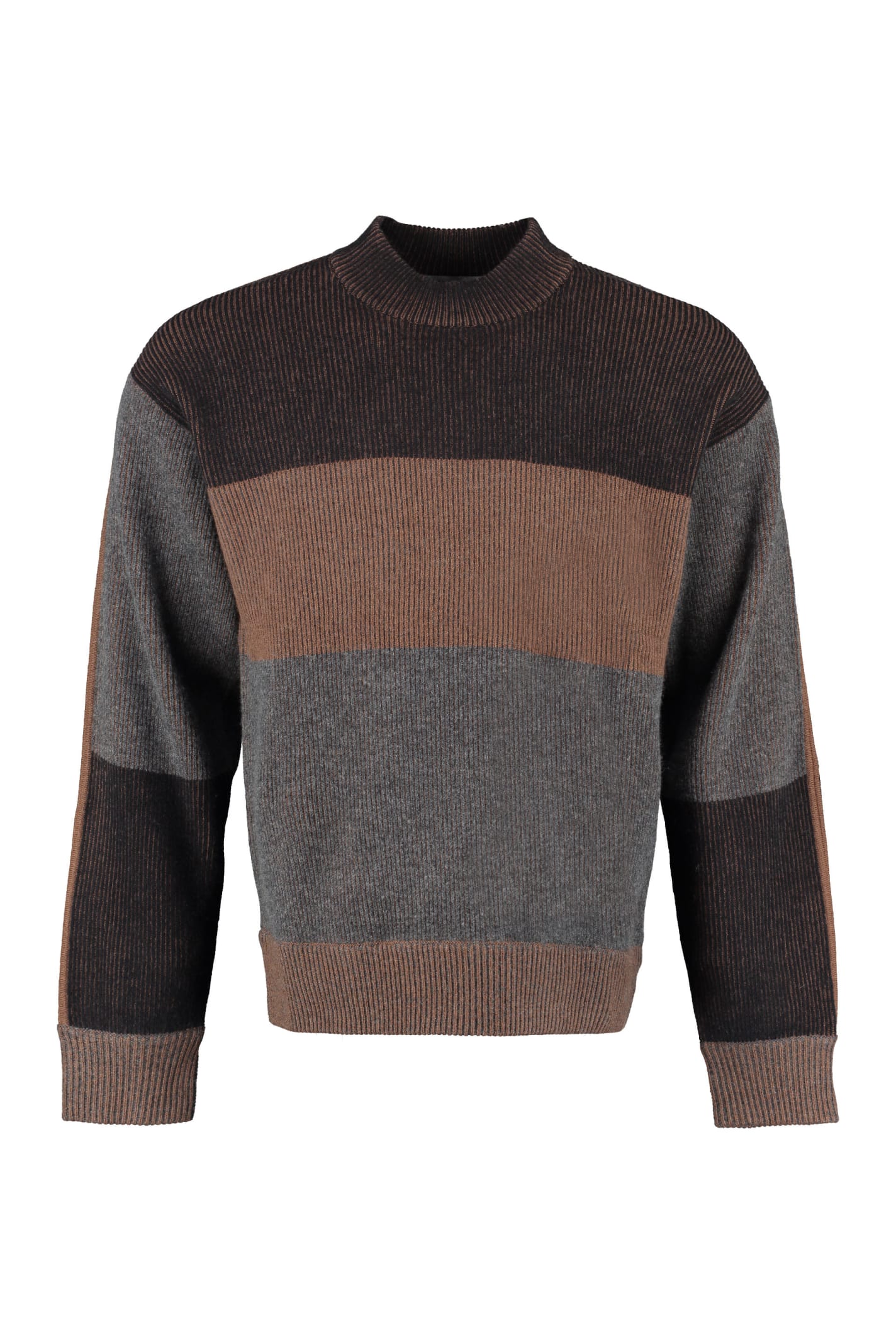 Z Zegna Wool-blend Crew-neck Sweater