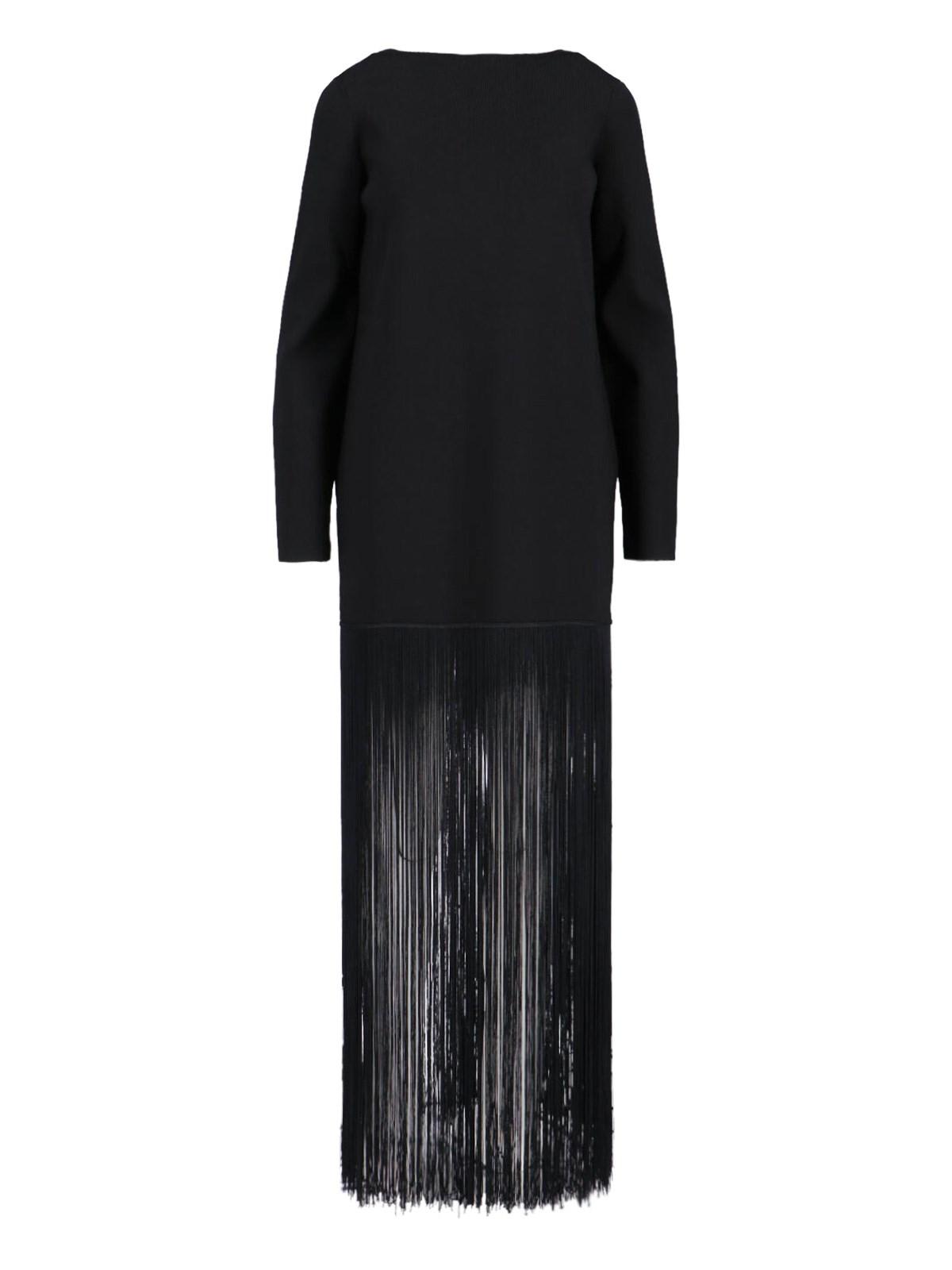 Khaite Minter Maxi Dress In Black