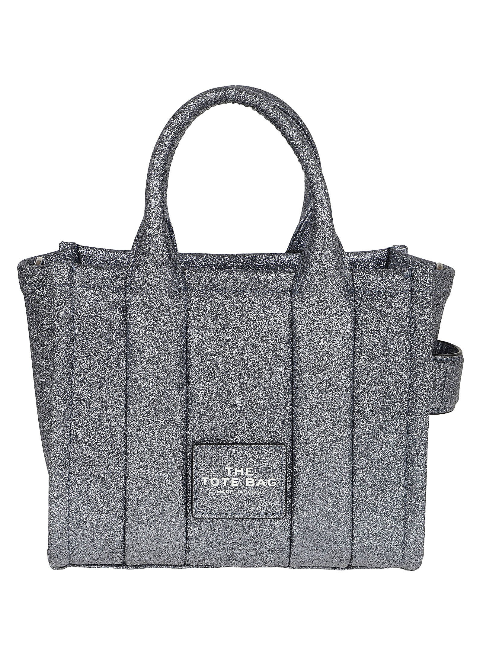 Marc Jacobs The Mini Tote In Silver