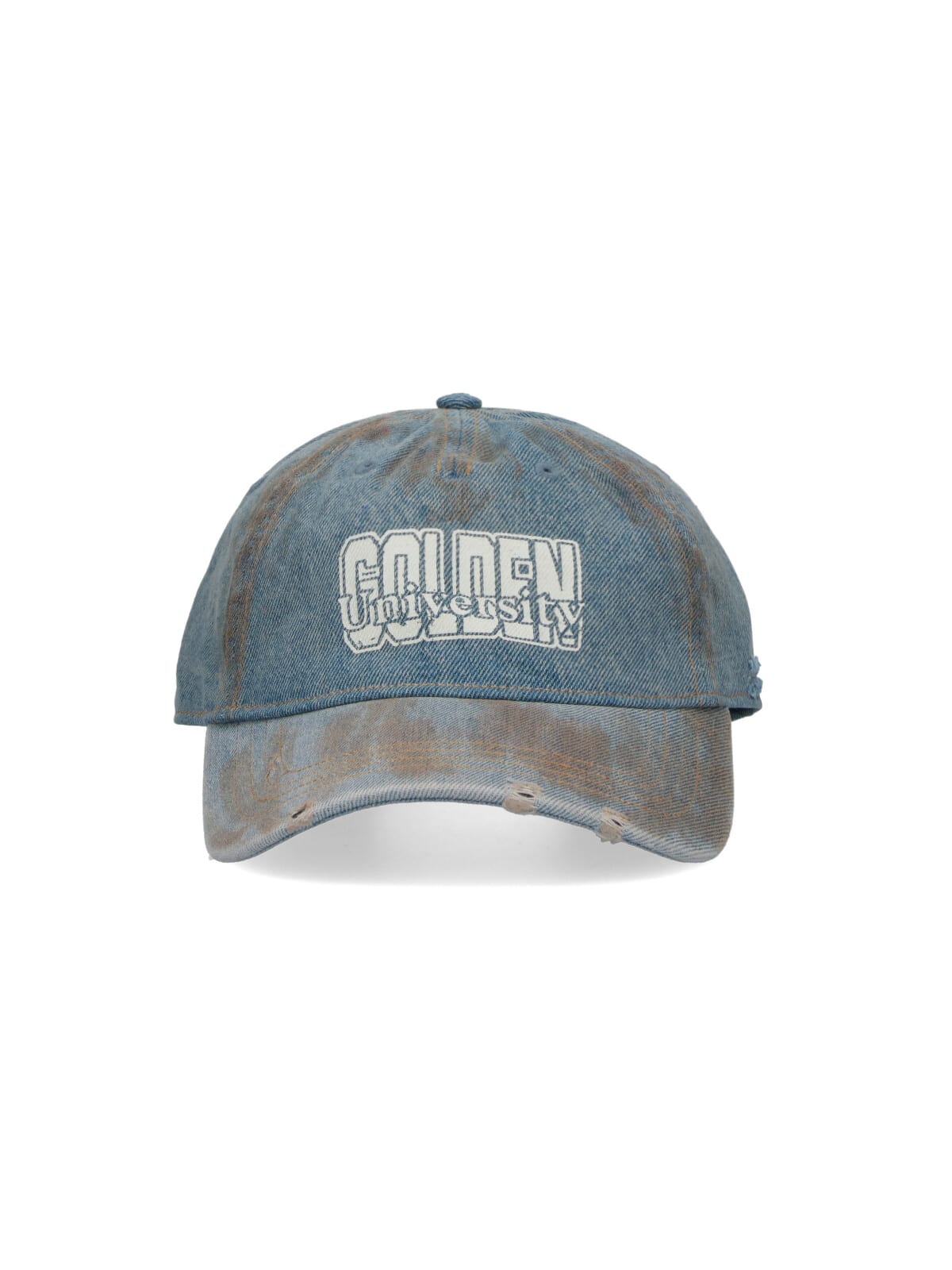 Golden Goose Journey Baseball Cap Accessories In Blue