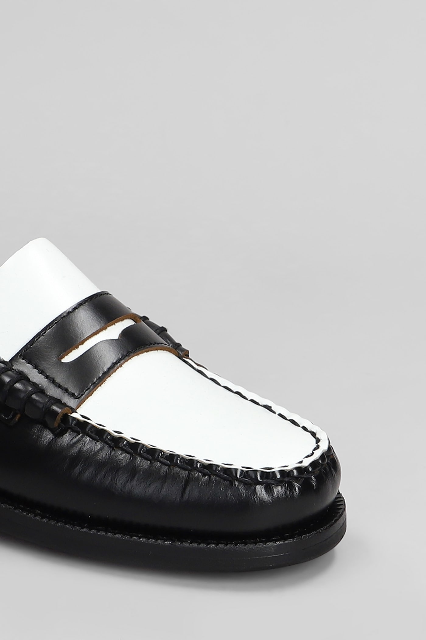 Shop Sebago Classic Dan Loafers In Black Leather
