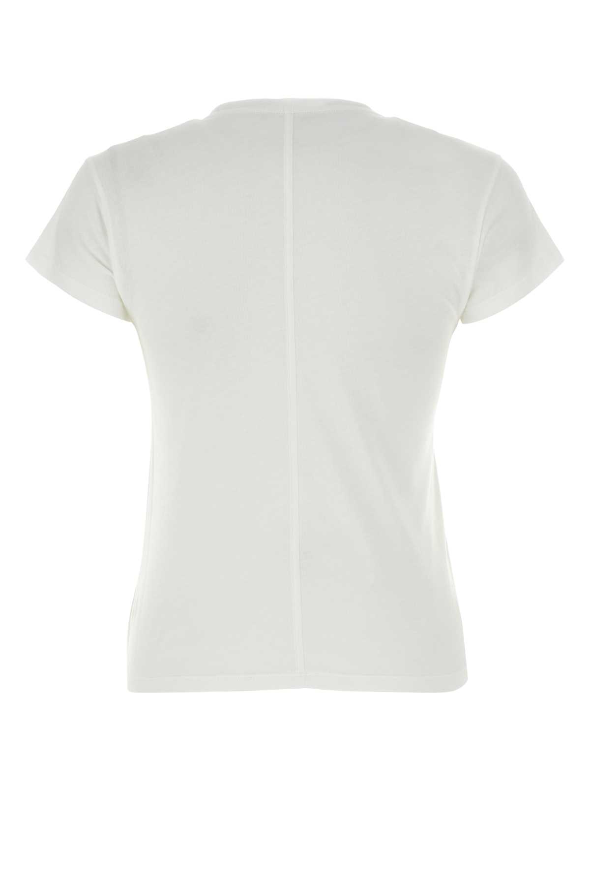 Shop The Row White Cotton T-shirt