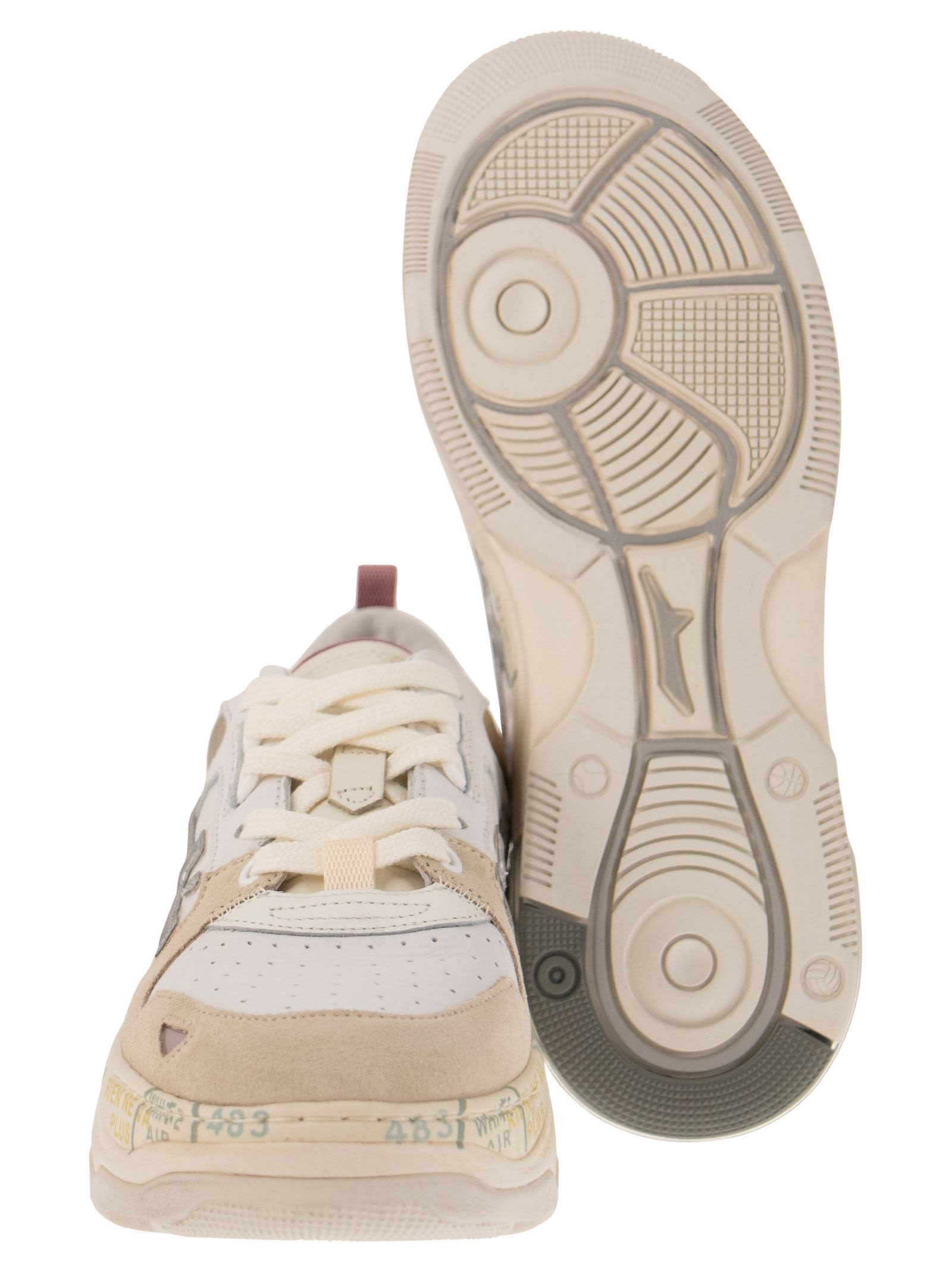 Shop Premiata Draked 308 - Sneakers Sneakers In White