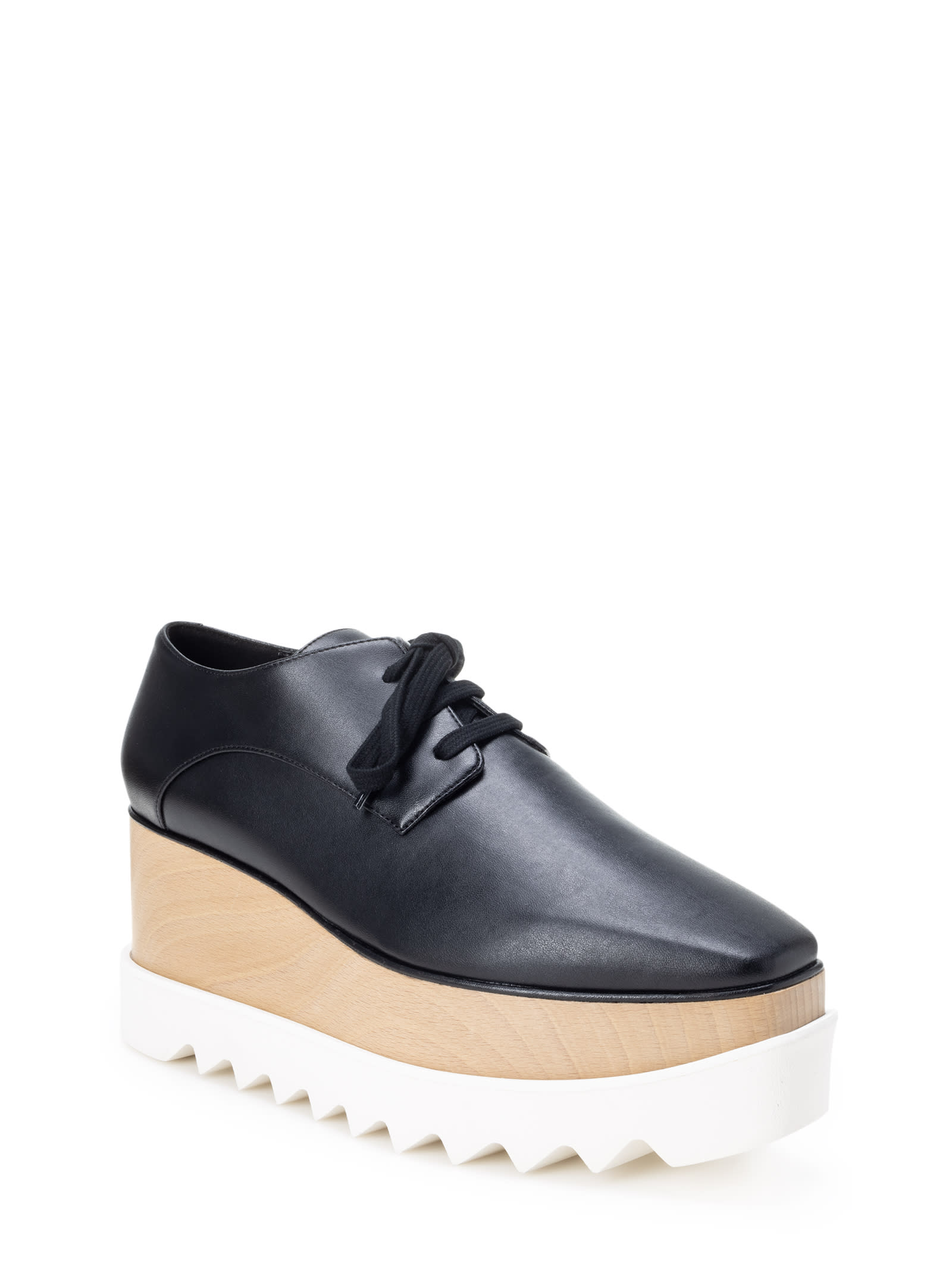 Shop Stella Mccartney Lace-up Shoes In Black