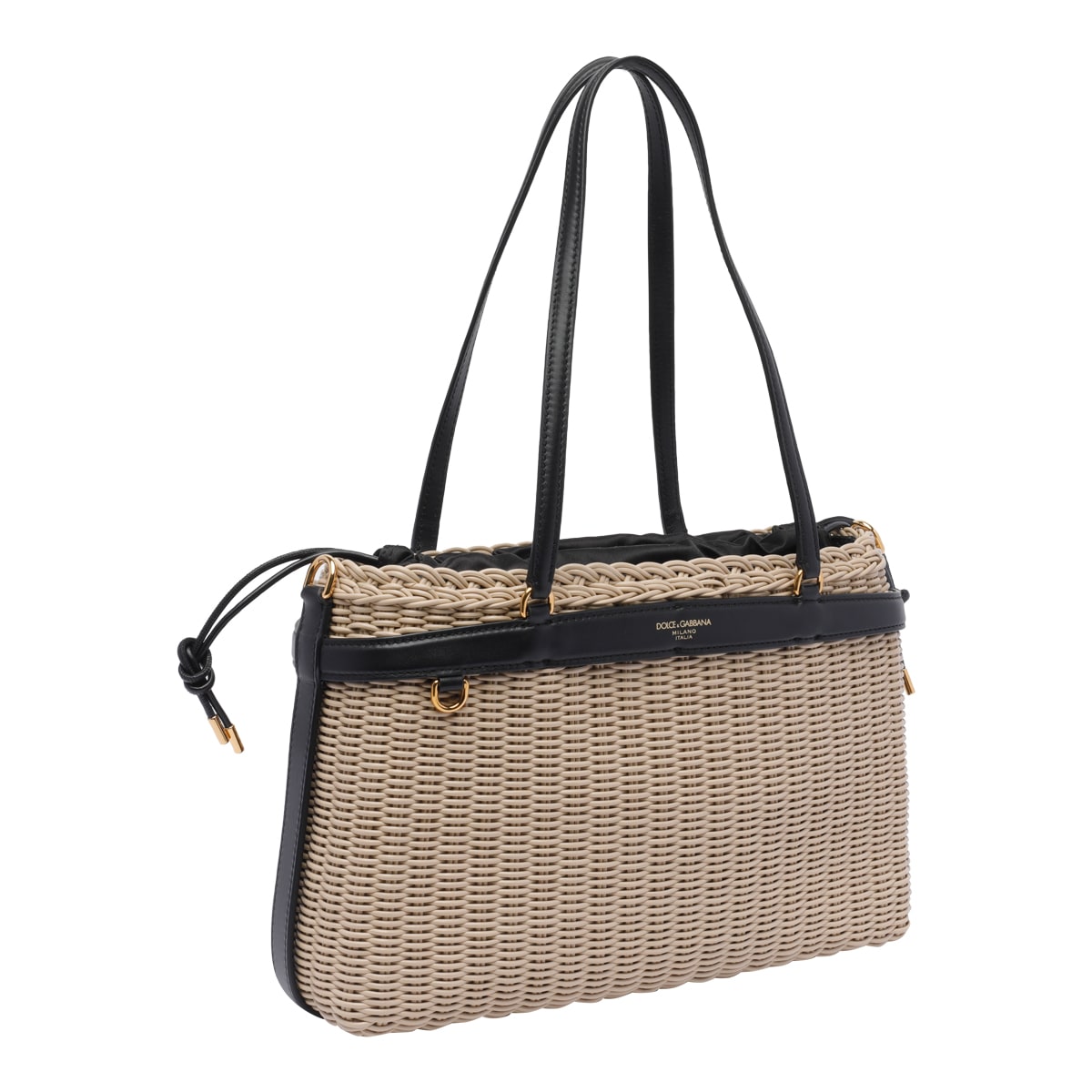 Dolce & Gabbana Carla Handbag In Beige