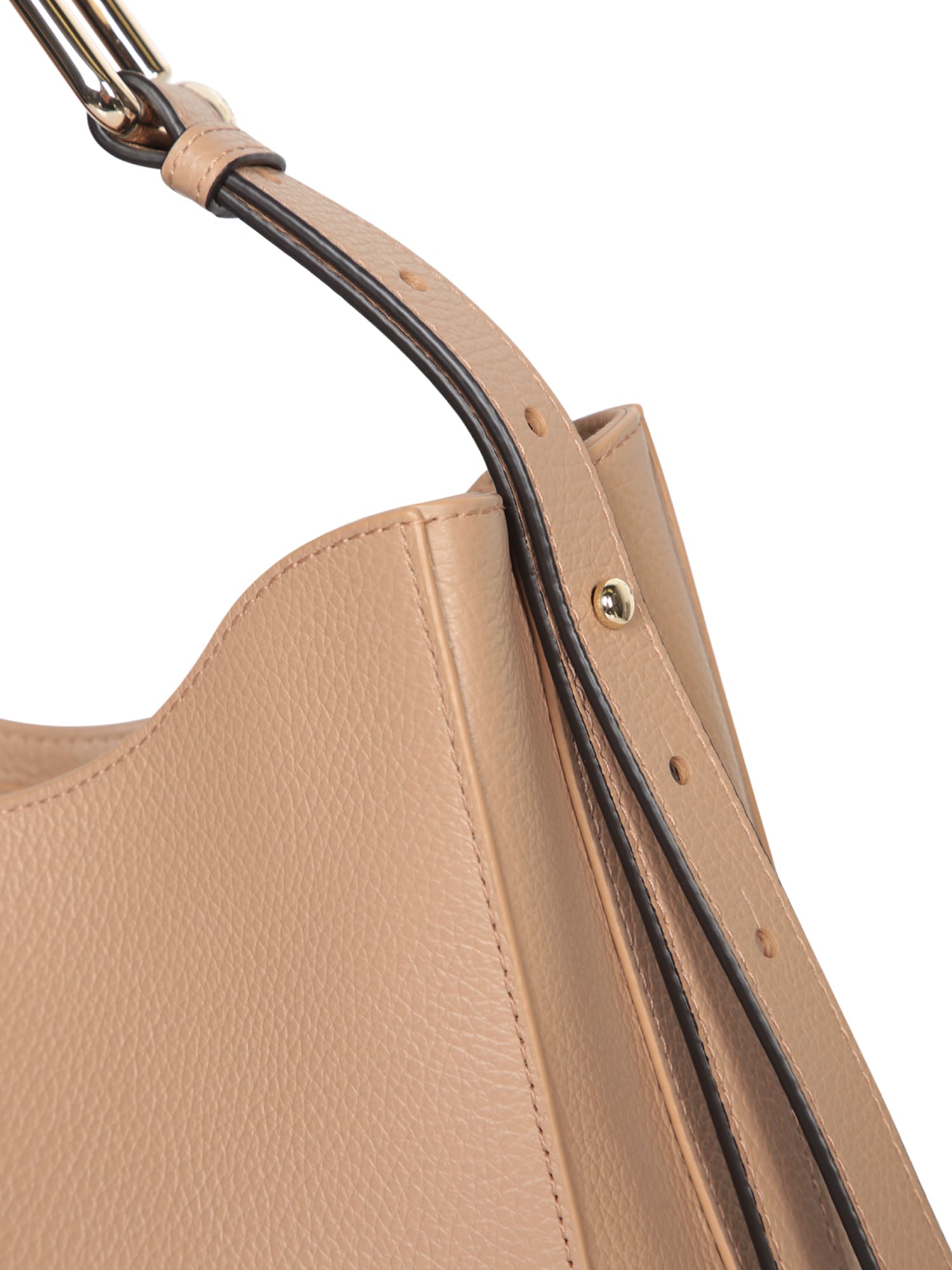 Furla Nuvola Hobo Bag Desert In Sand