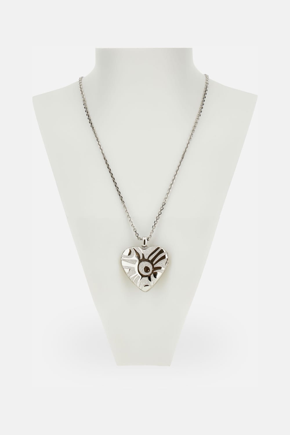 Pucci Heart Sautoir Necklace In Brown