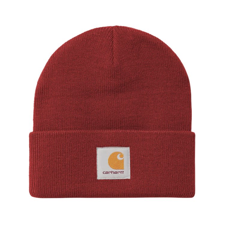 Carhartt Short Watch Hat In Red