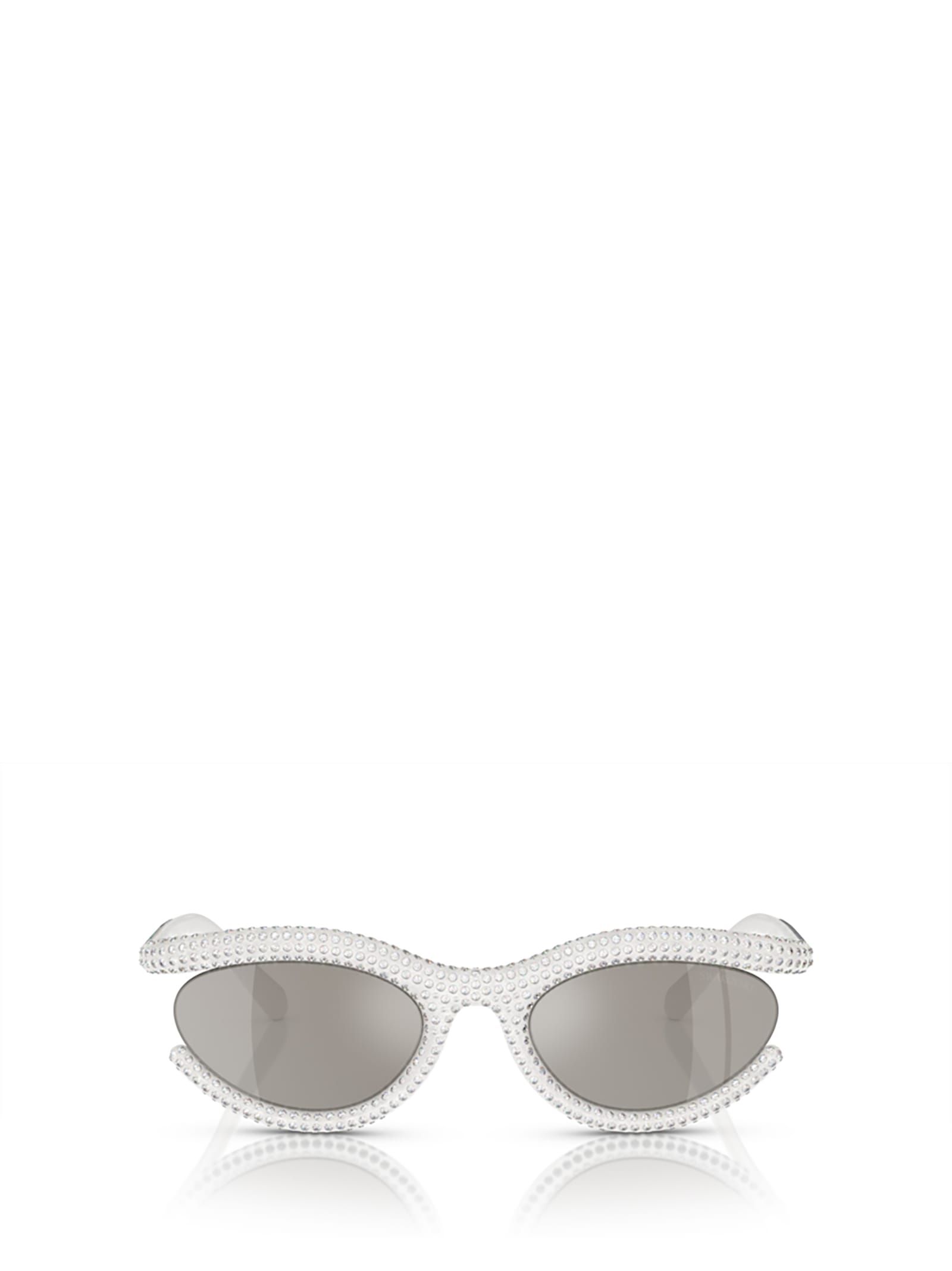swarovski sk6006 milky white sunglasses
