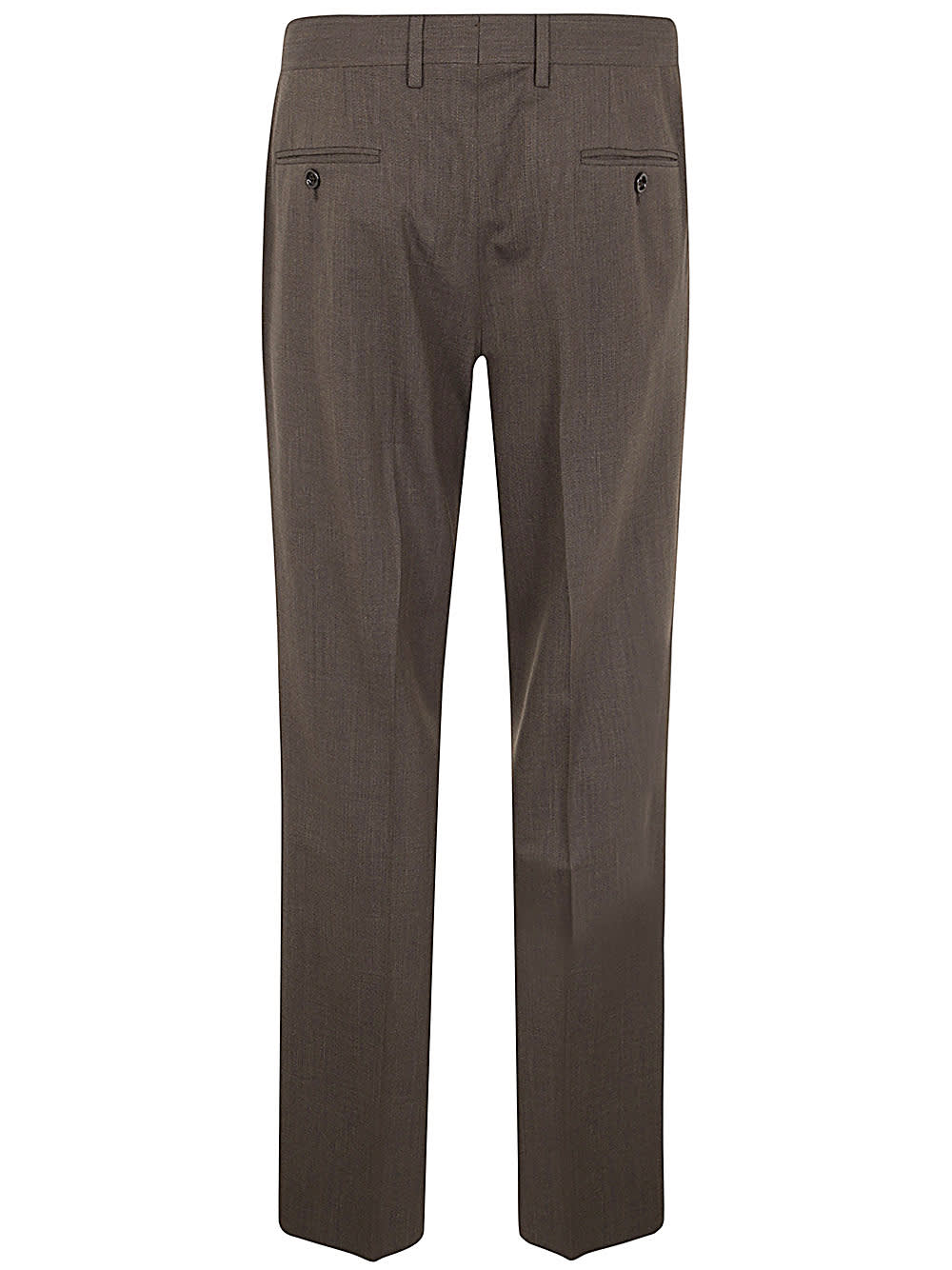 Shop Lardini Man Attitude Trousers In Brown