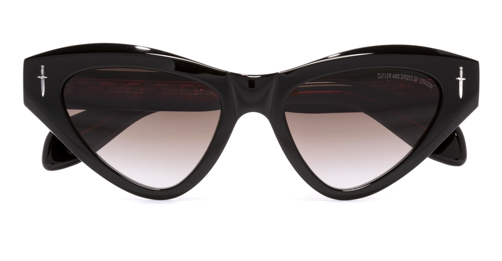 Shop Cutler And Gross The Great Frog - Mini / Black Sunglasses