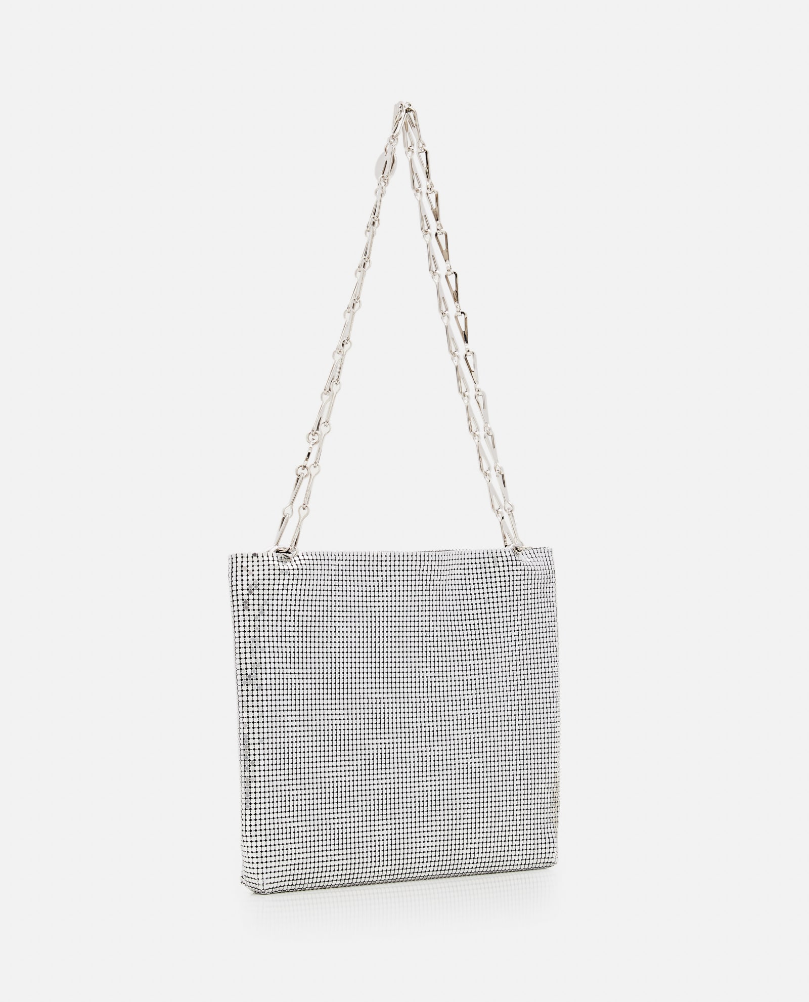 Shop Paco Rabanne Pixel Mini Mesh Shoulder Bag