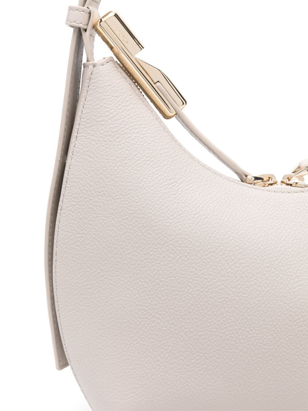 Shop Furla Goccia S Shoulder Bag In Vanille