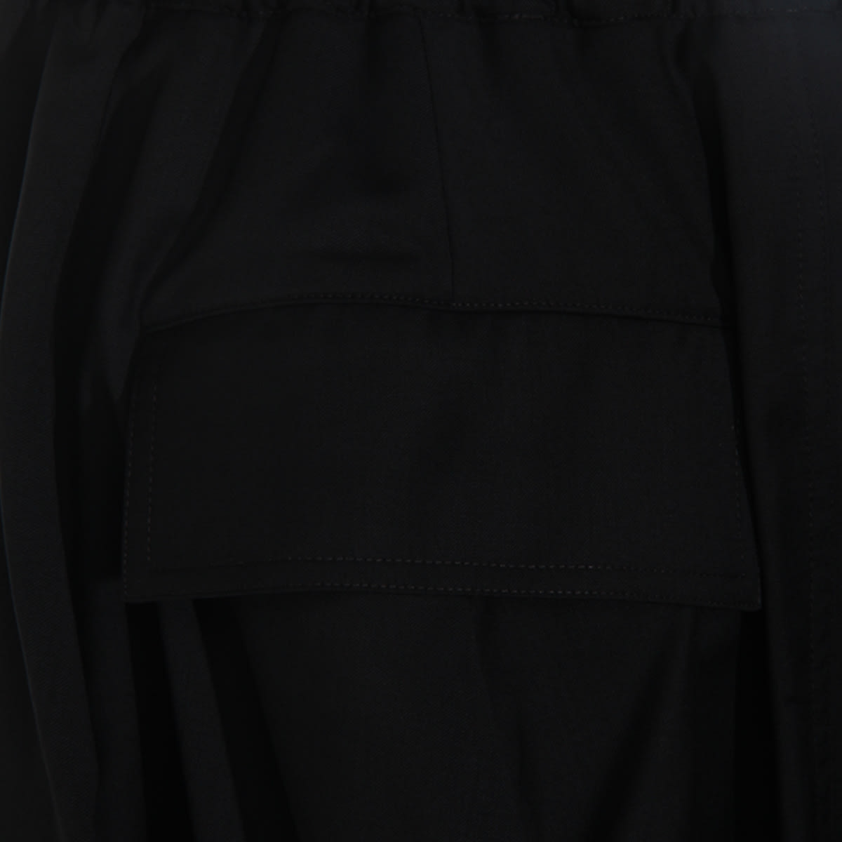 Vivienne Westwood Black Wool Pants In Black